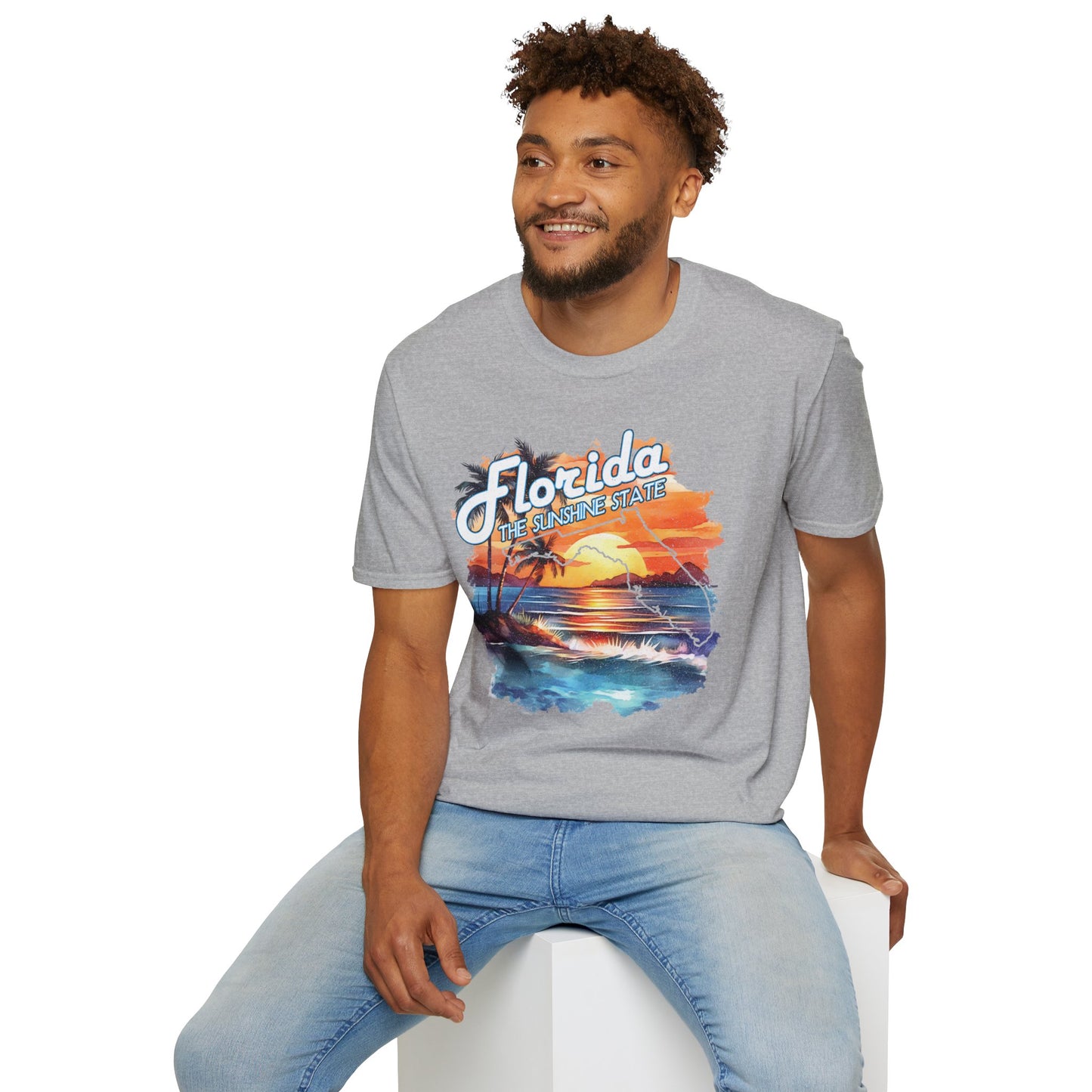 Florida Sunshine State T-Shirt - Unisex Softstyle