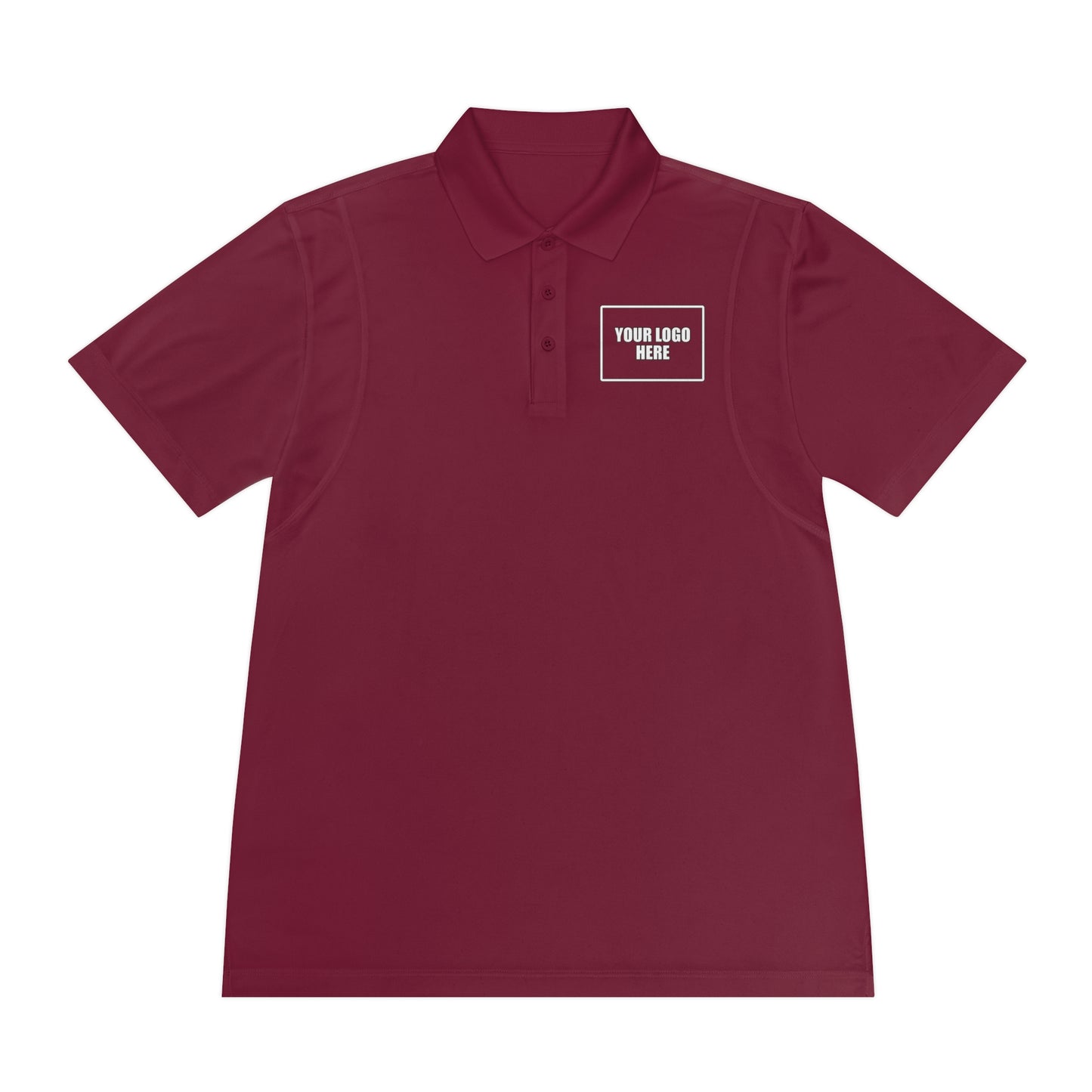 Customizable Sport Polo Work Shirt - Front & Back Logo Work Polo