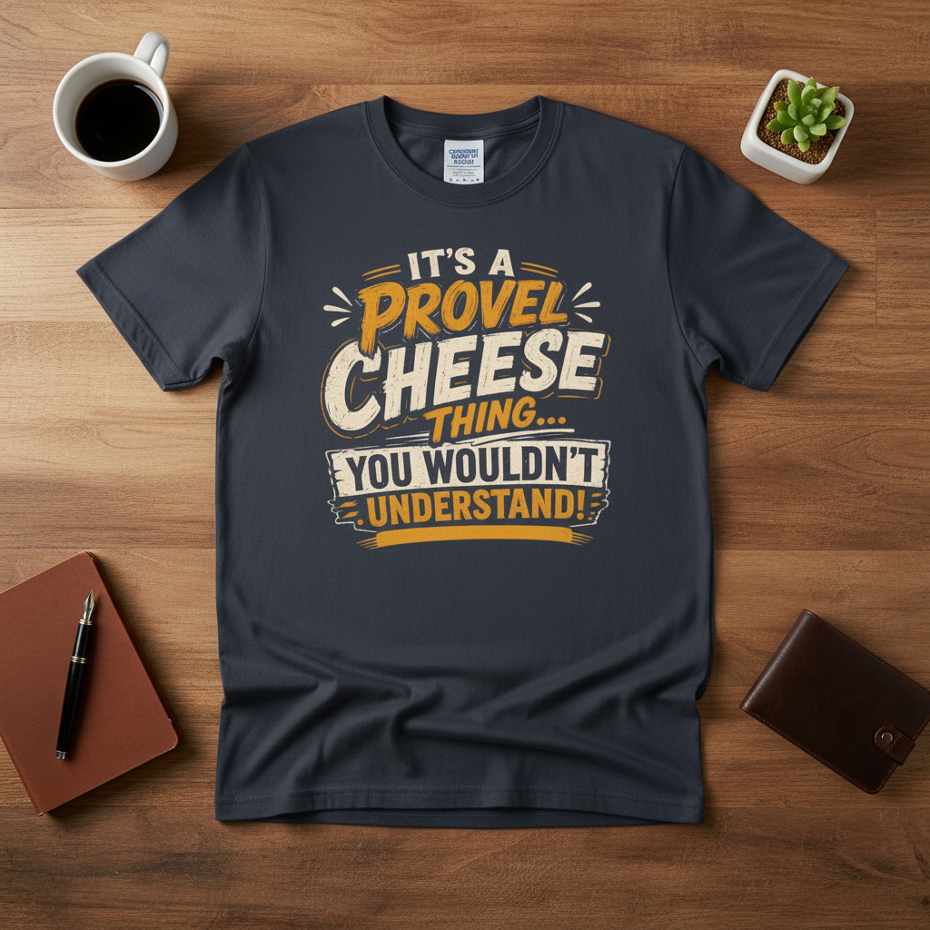 Comfort Colors Provel Cheese Shirt | St Louis Food Tee | Funny STL Provel Cheese T‑Shirt | Missouri Pride Comfort Colors Graphic Tee