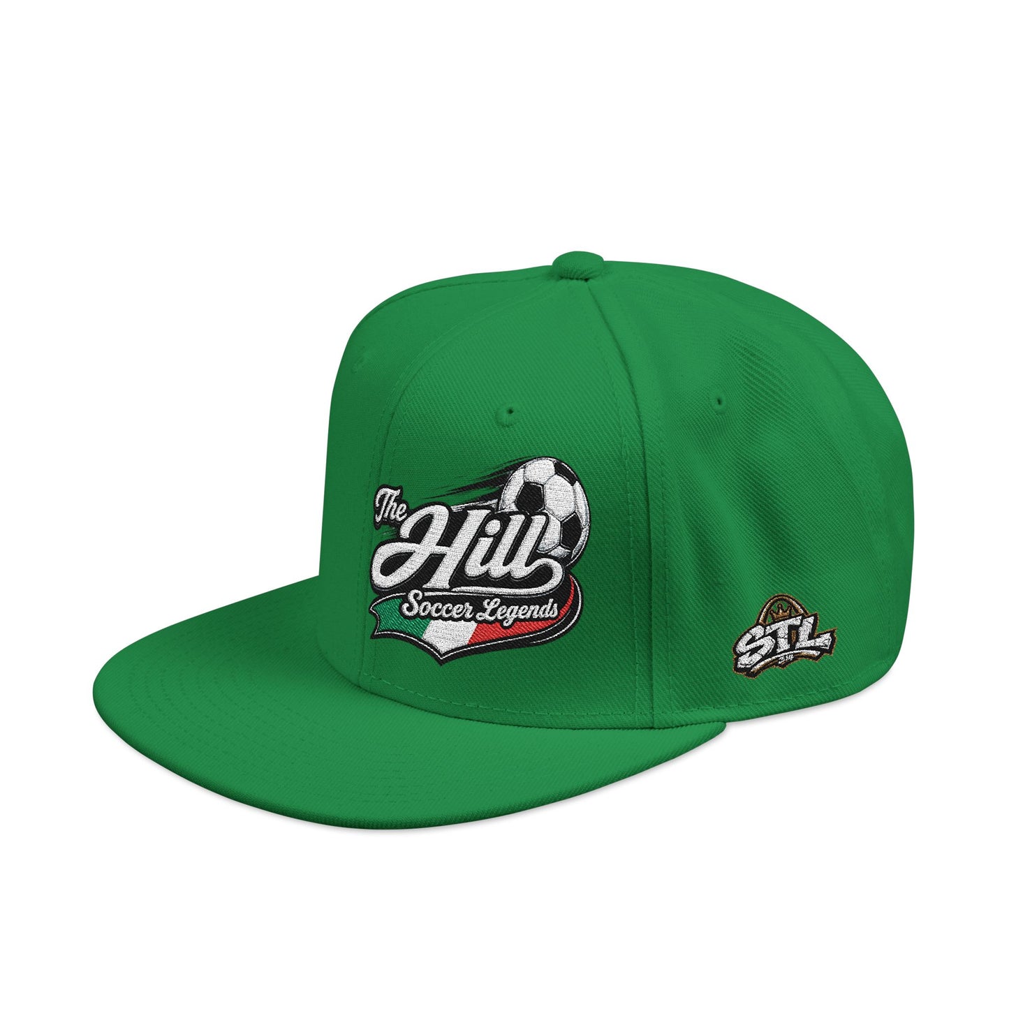 The Hill Soccer Legends Embroidered Snapback Hat