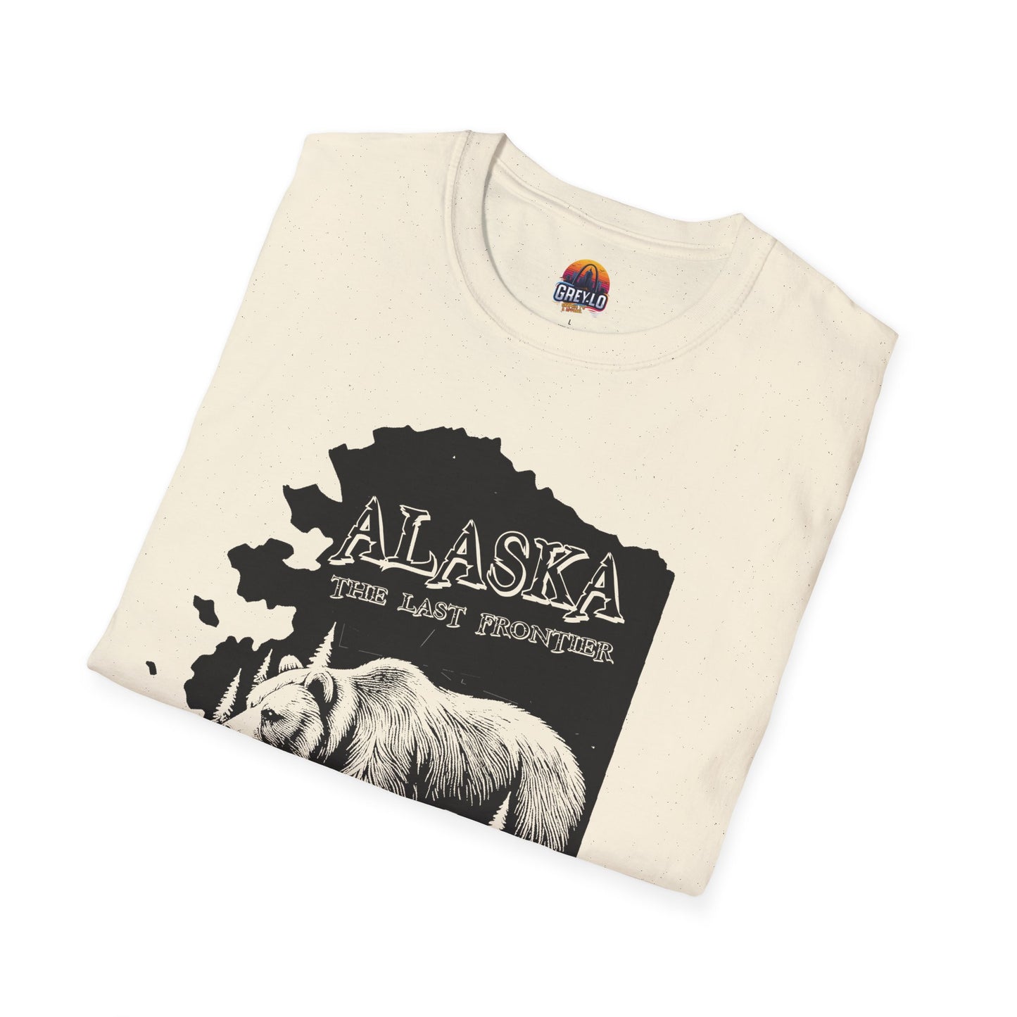 Alaska The Last Frontier Graphic Unisex Softstyle T-Shirt