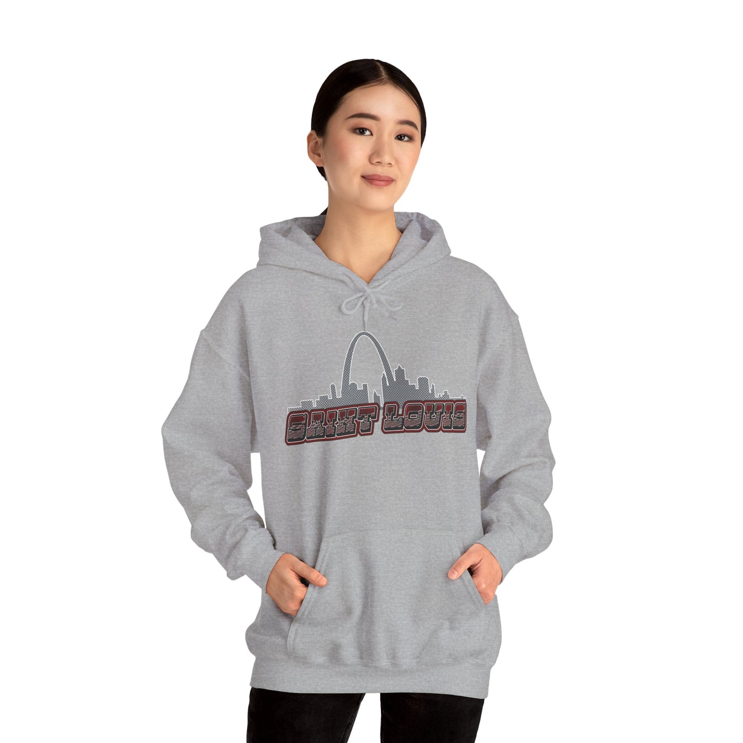 Saint Louis Hoodie Printify