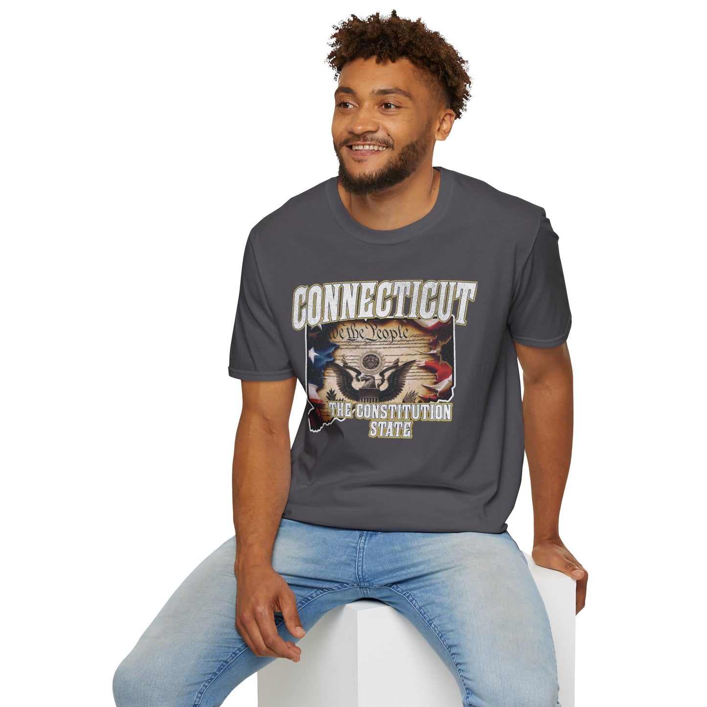Connecticut The Constitution State Unisex Soft style T-Shirt