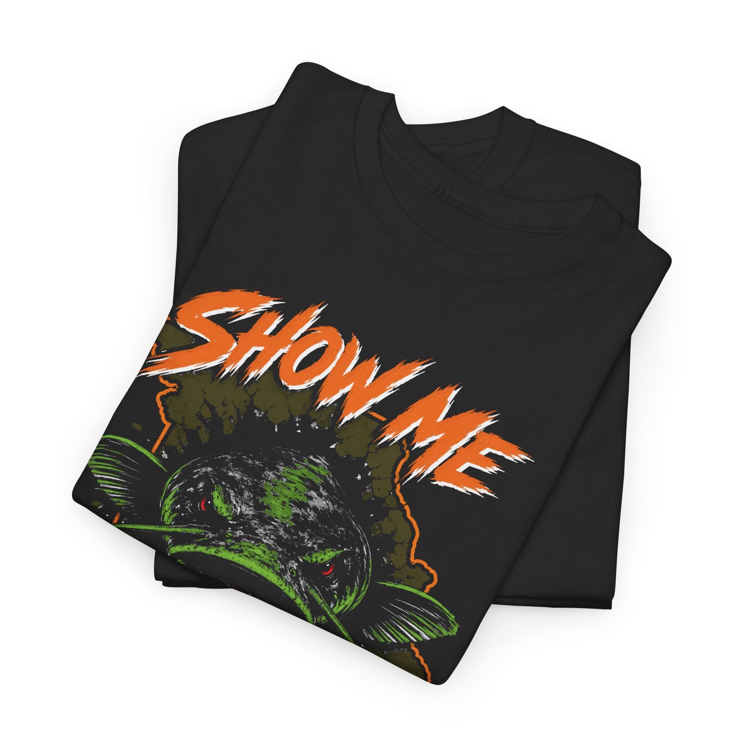 Show Me Your Kitty Graphic Fishing Tee