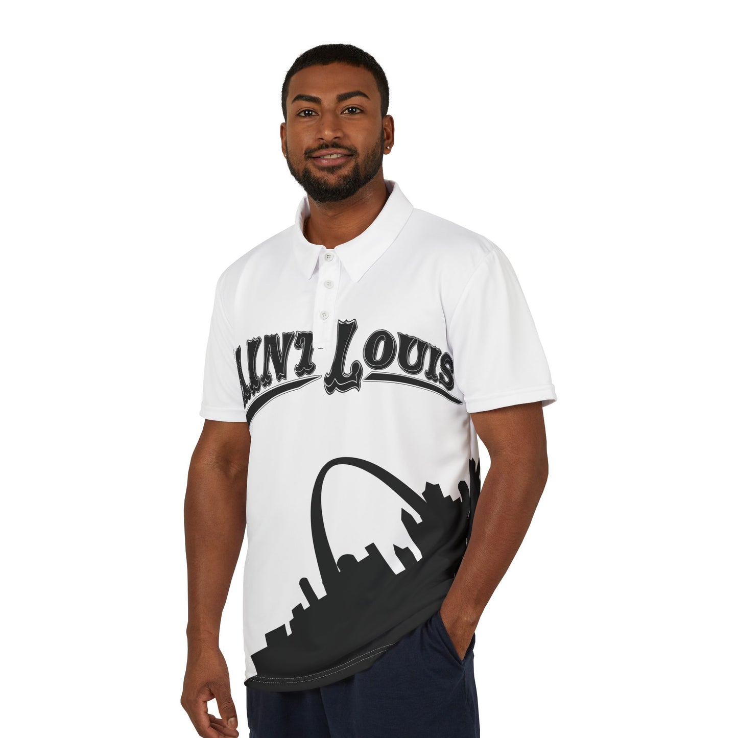 STL Cityscape Polo Shirt - Unisex Polo Shirt