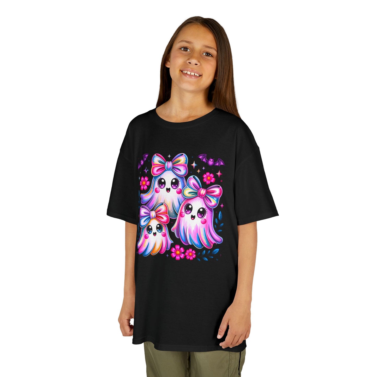 Kids Cute Colorful Ghost Tee