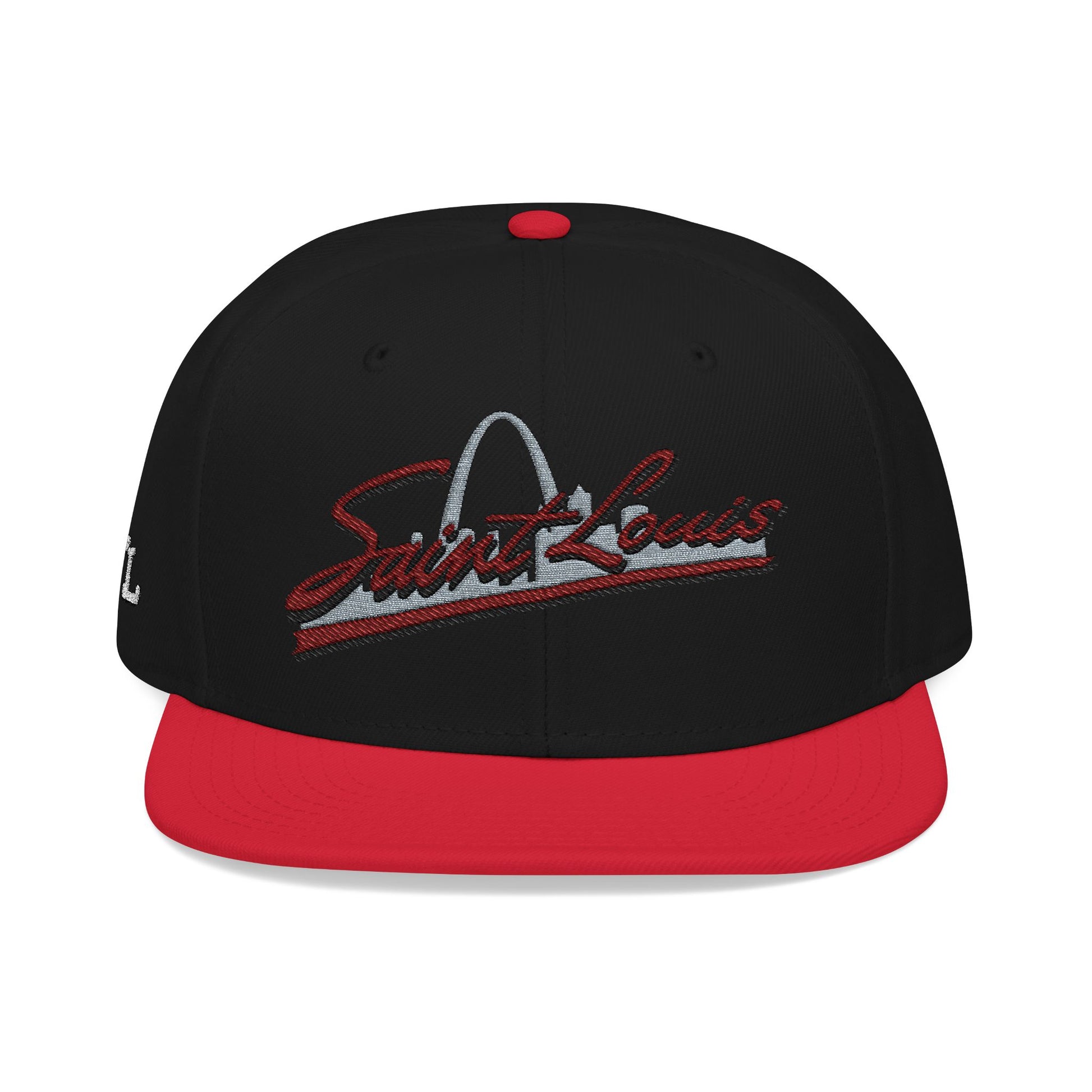 Embroidered Snapback-Full Front Saint Louis Logo Printify