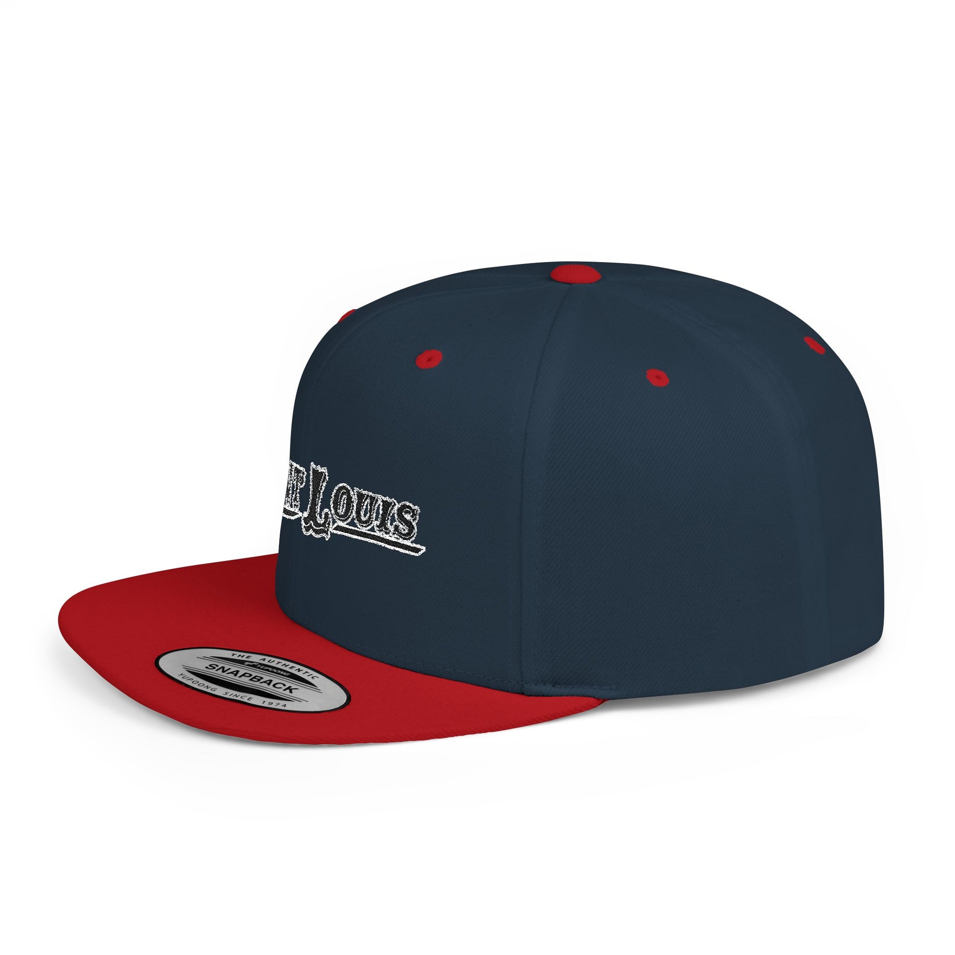 Flat Bill Snapback - Saint Louis Ball Cap Printify