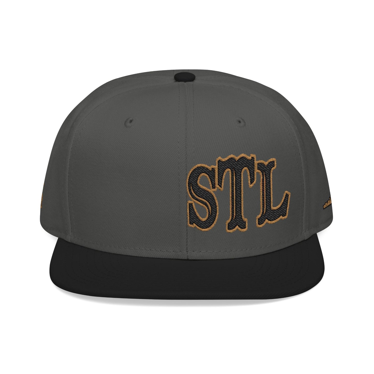 STL Black Gold Edition Embroidered Snapback Hat