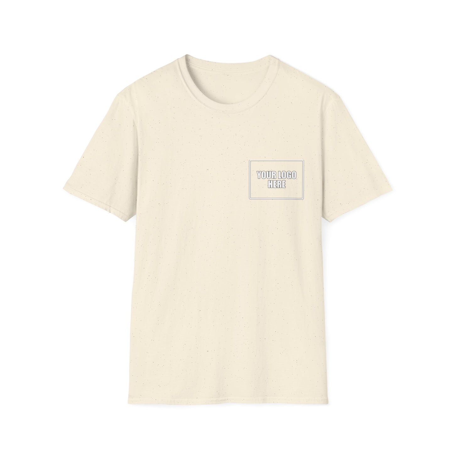 Custom Front Pocket Logo Work T-Shirt