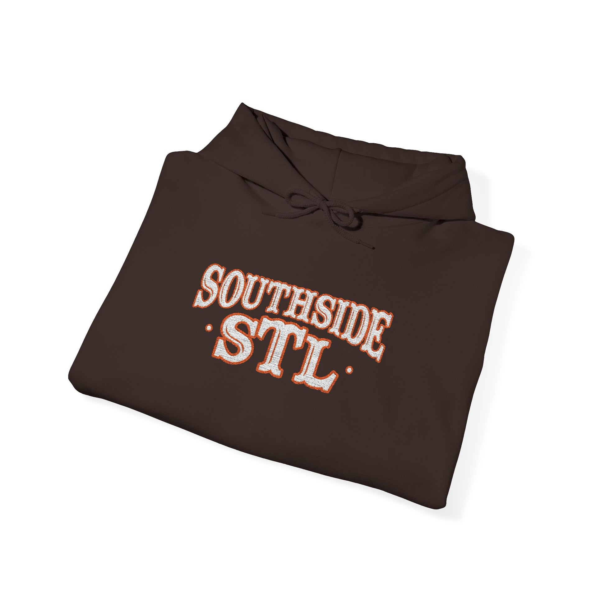 Embroidered Hoodie - Southside STL Design Printify