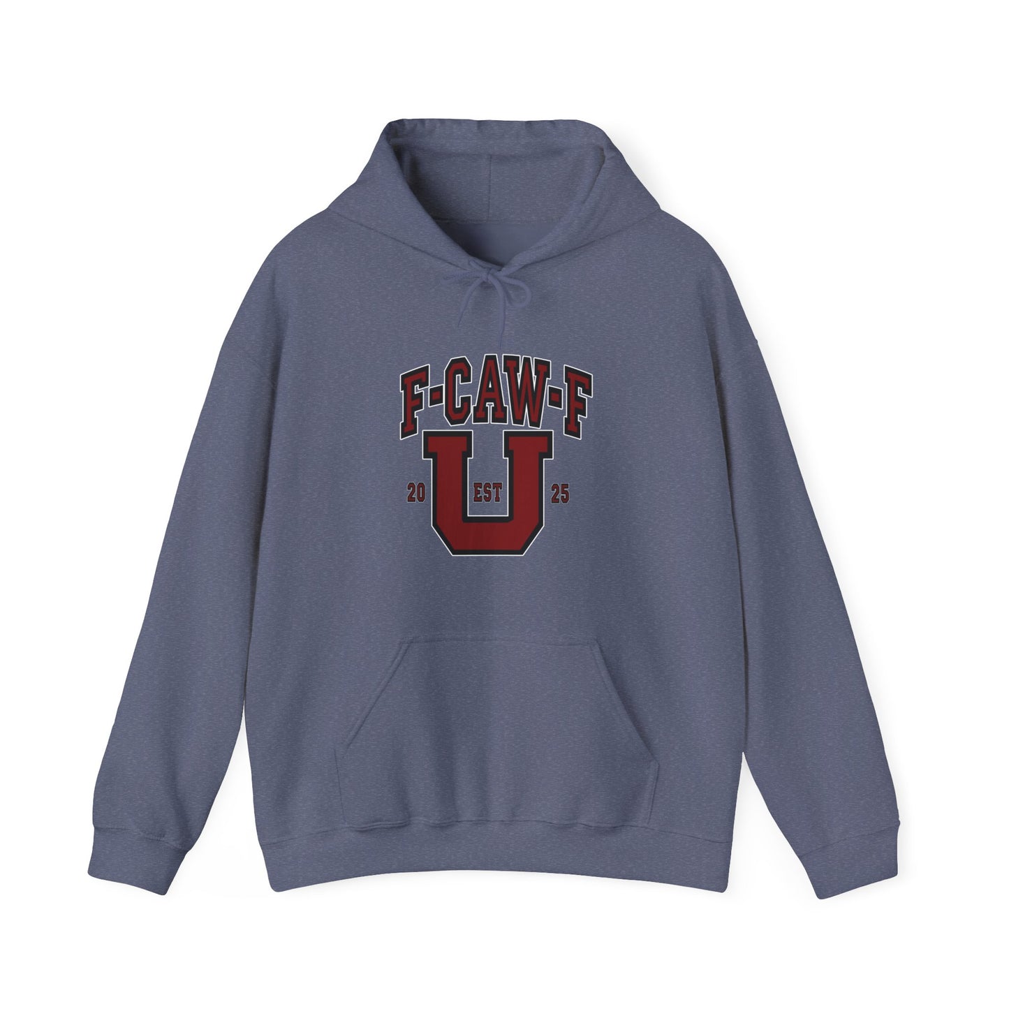 Unisex Heavy Blend™ Hooded Sweatshirt F-CAW-F U Front ChestDesign Printify