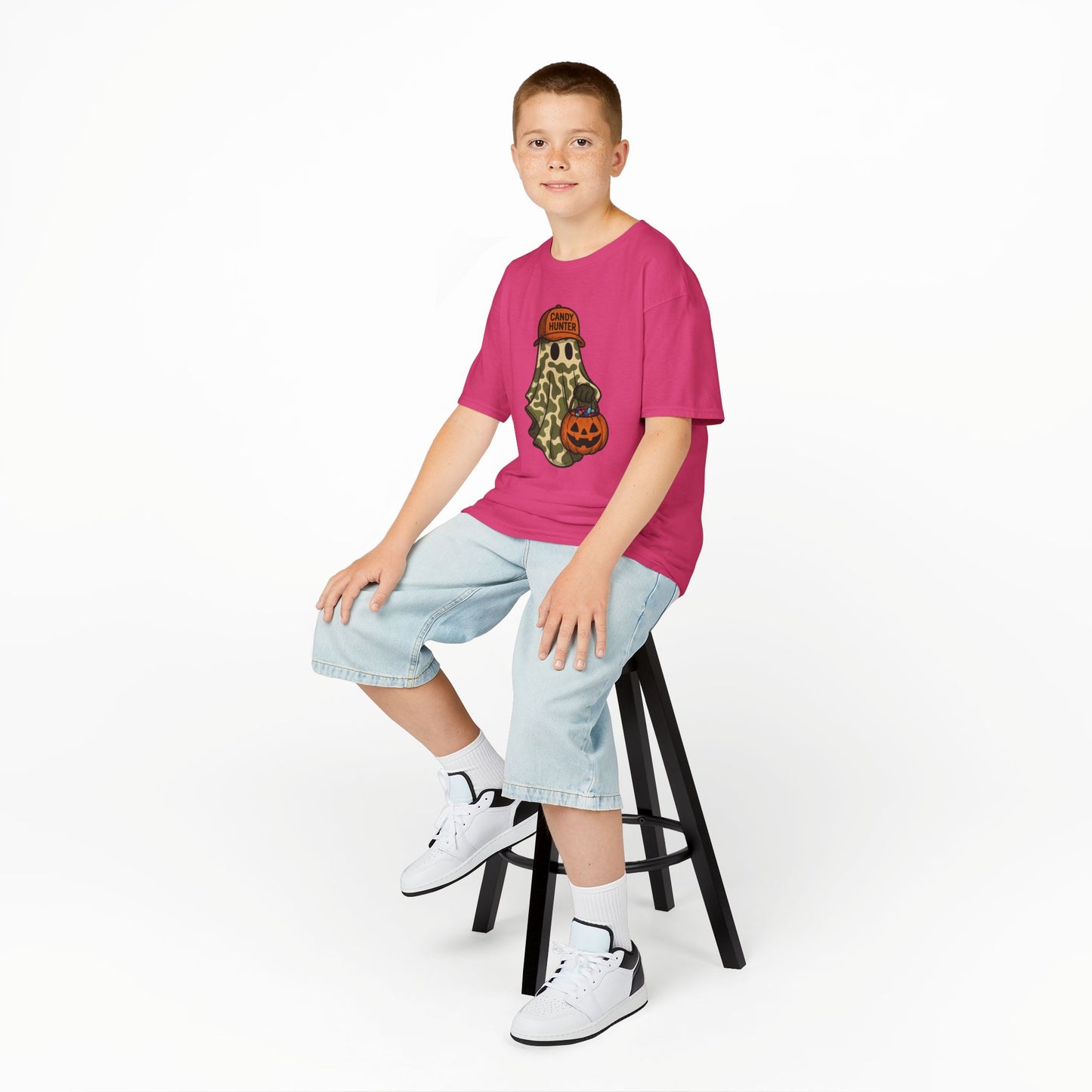 Kids Tee - Camo Ghost Graphic