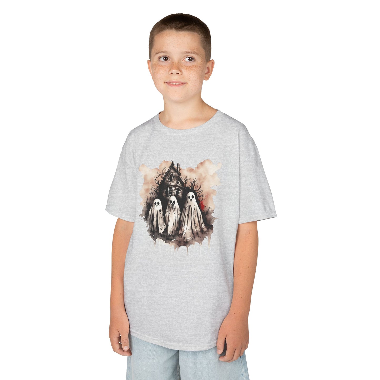 Kids- Haunted House Graphic Tee
