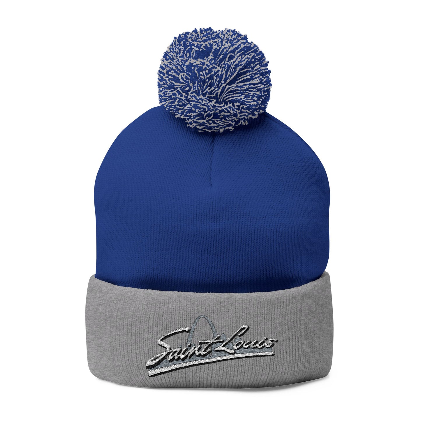 Knit Cap - Saint Louis Embroidered Design