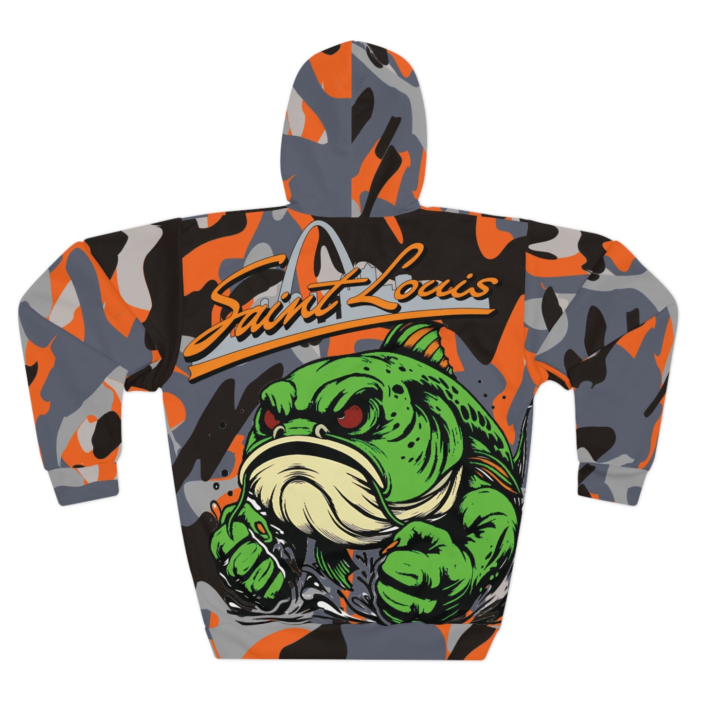 Saint Louis Catfish Camo Hoodie