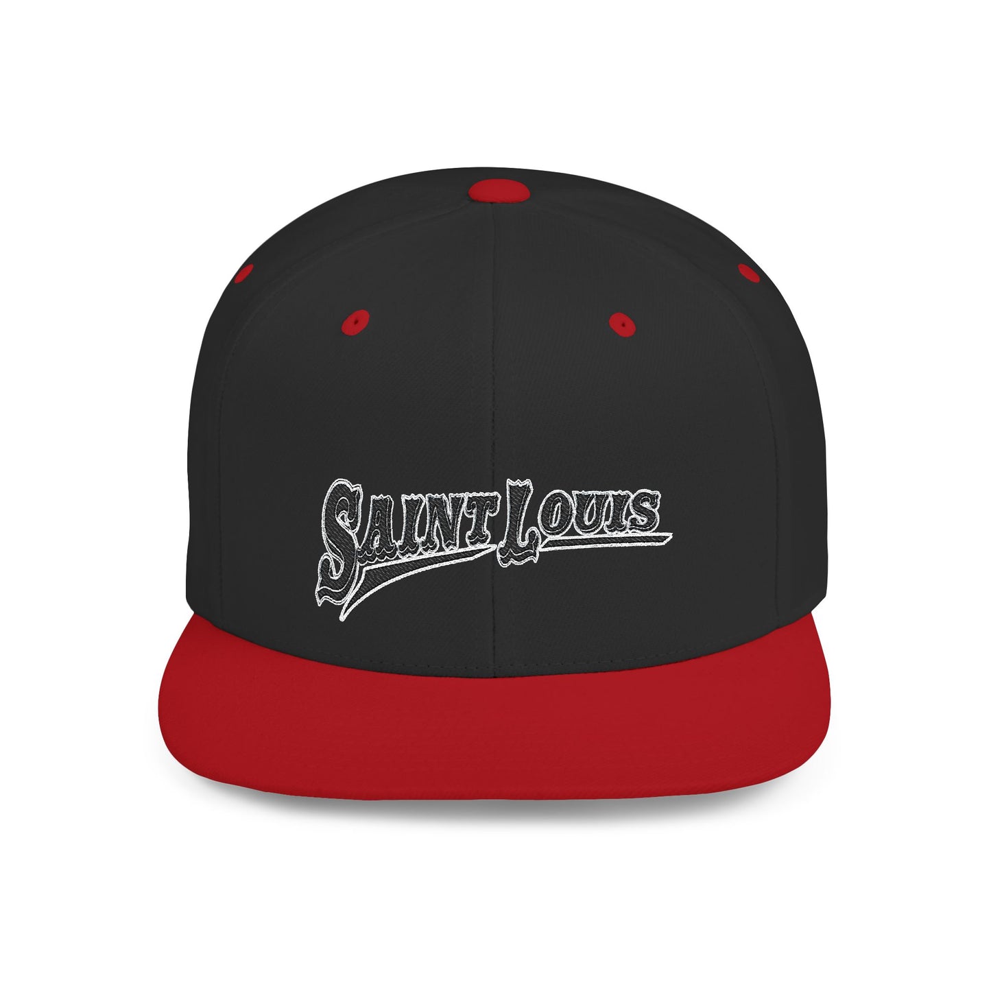 Flat Bill Snapback - Saint Louis Ball Cap Printify