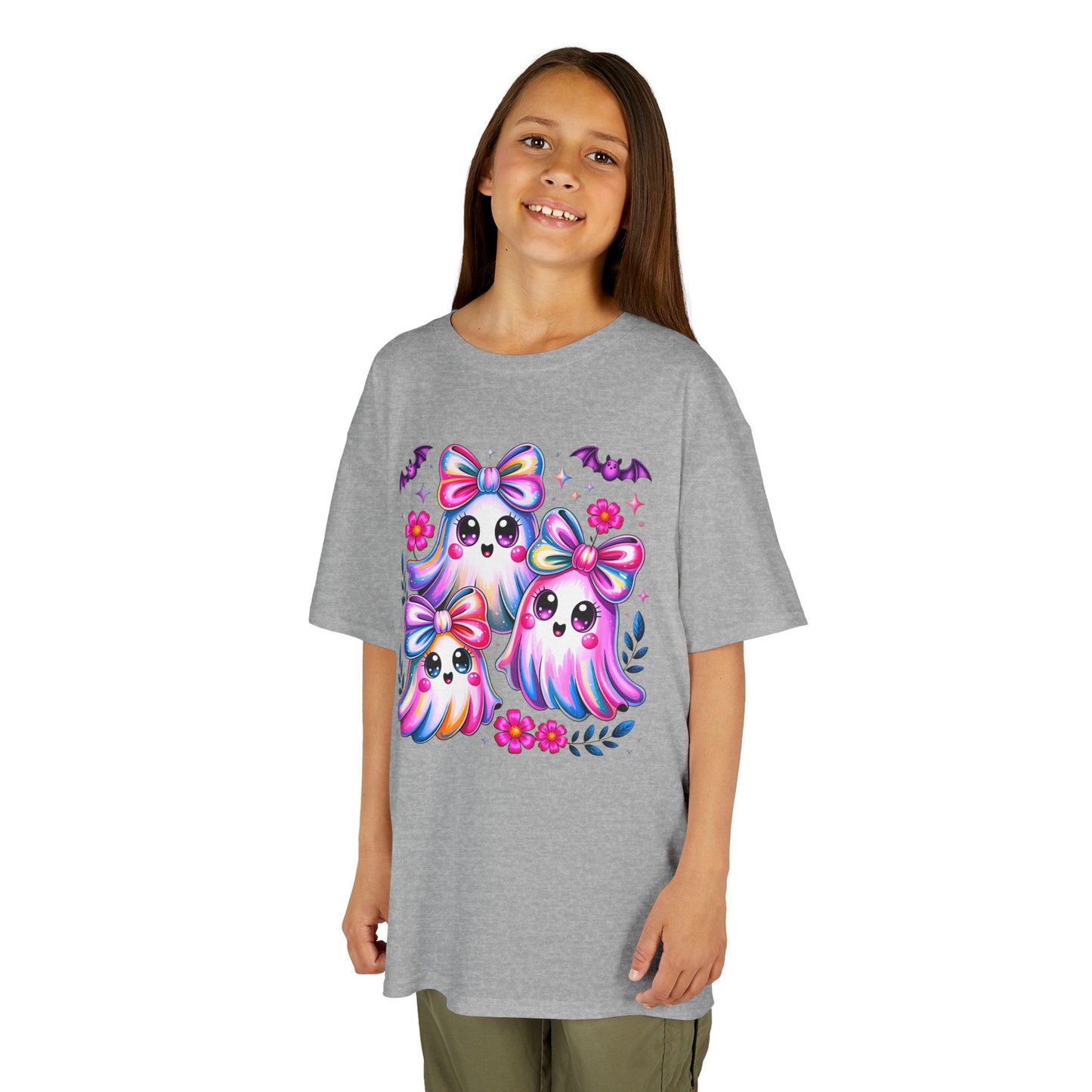Kids Cute Colorful Ghost Tee