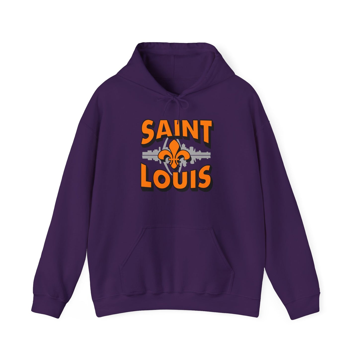 Saint Louis Graphic Hoodie — City Skyline Saint Louis Hoodie
