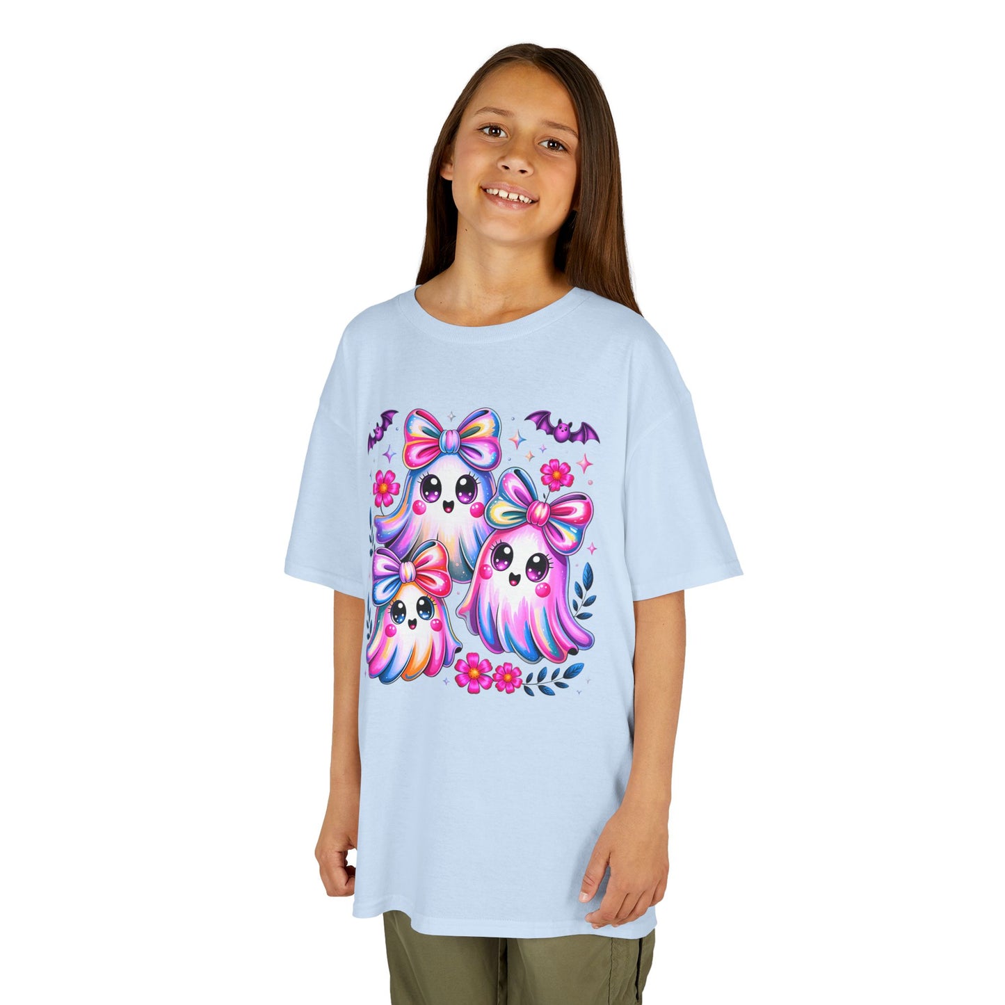 Kids Cute Colorful Ghost Tee