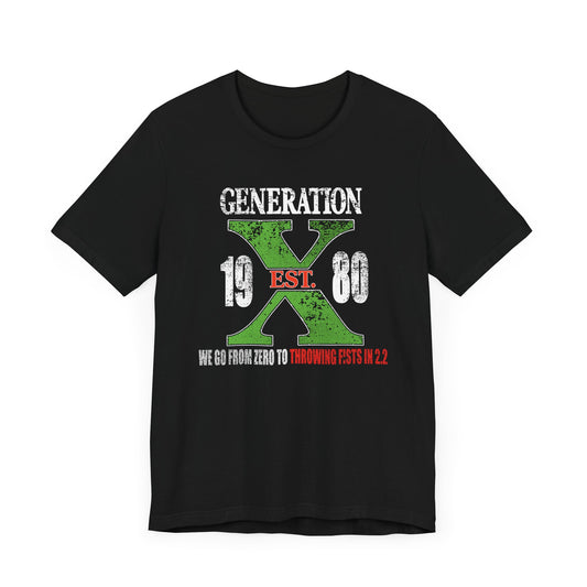 Generation X 1980 Unisex Tee