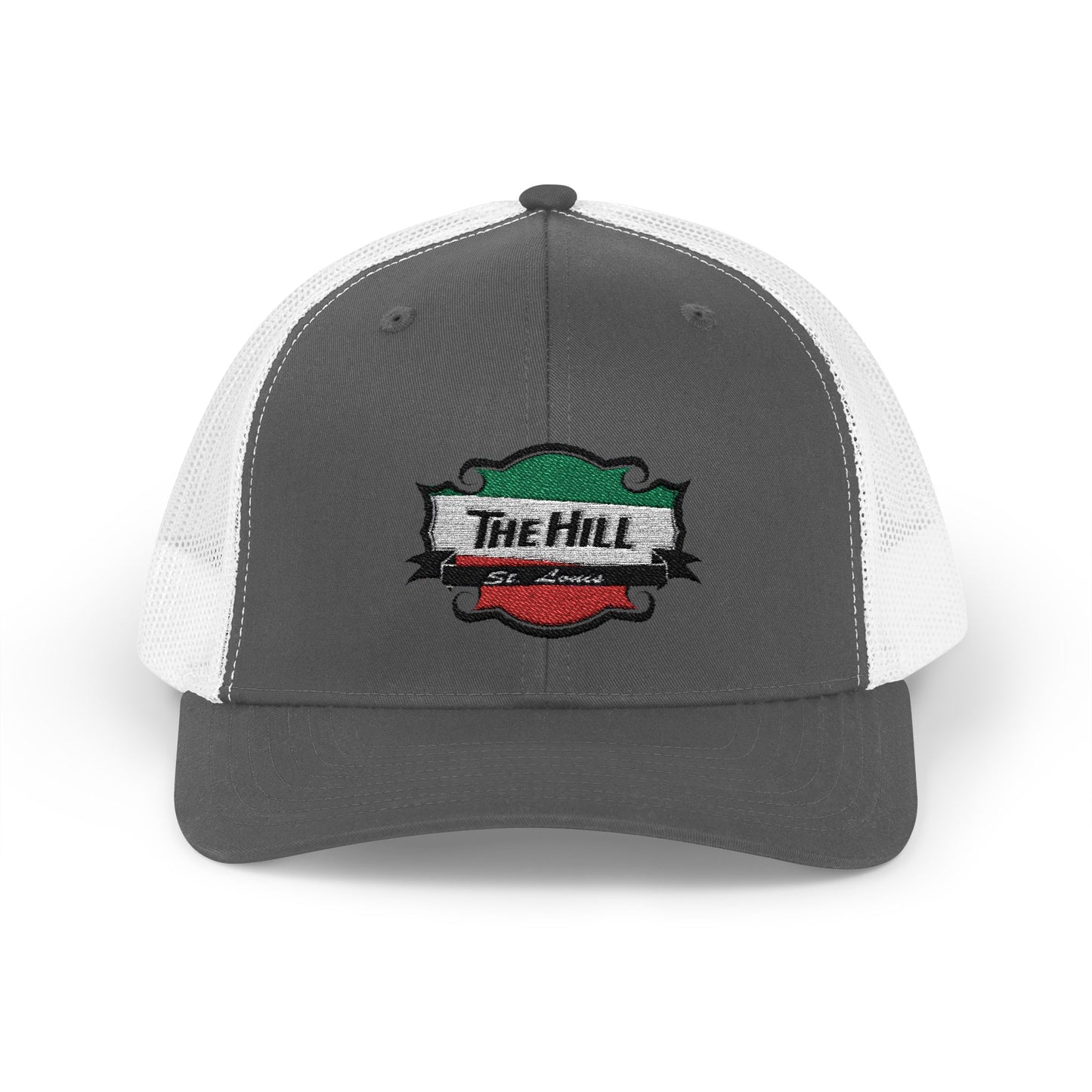 Trucker Cap The Hill St Louis Italian Fare Neighborhood Snapback Hat Printify