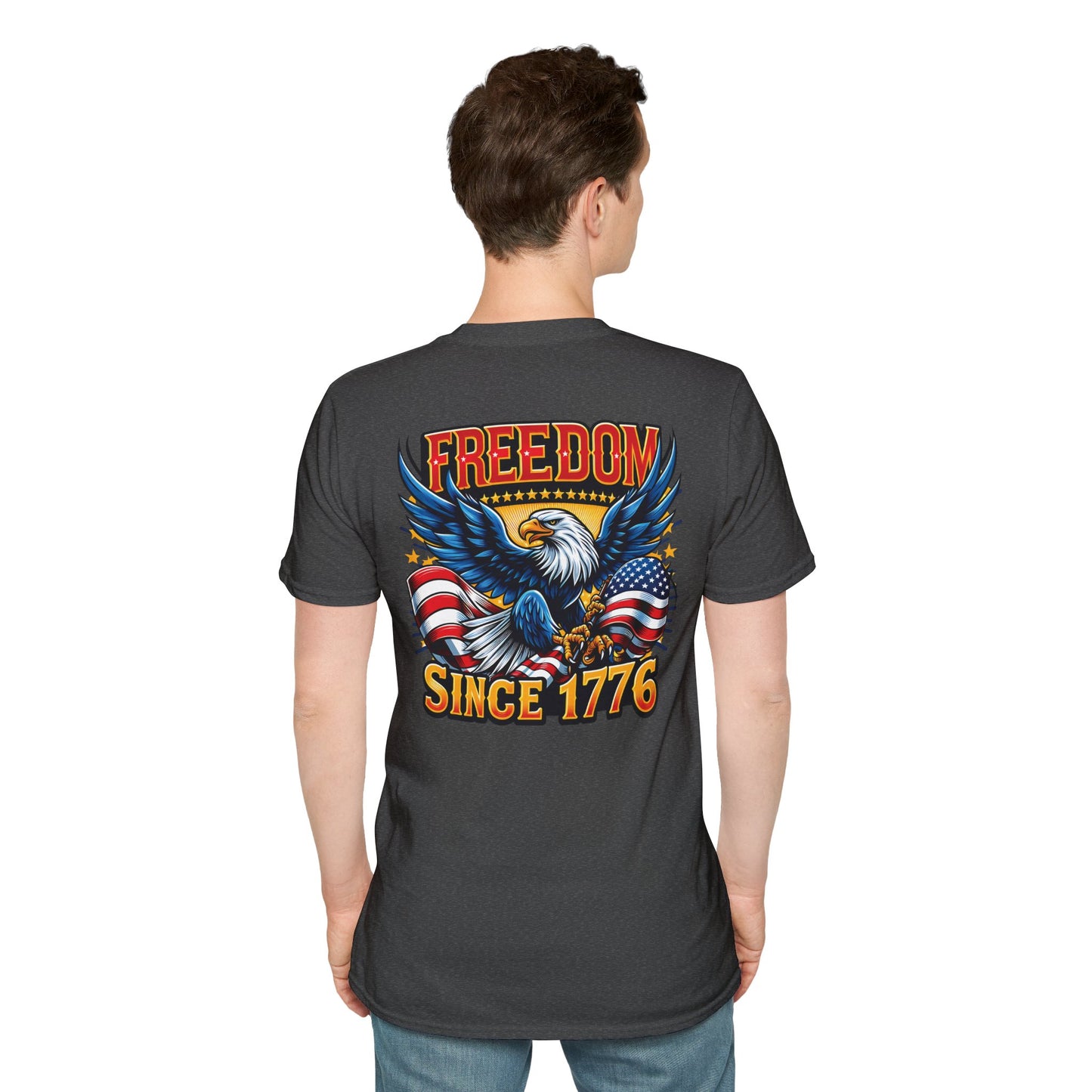 Freedom Since 1776 Graphic Tee Printify