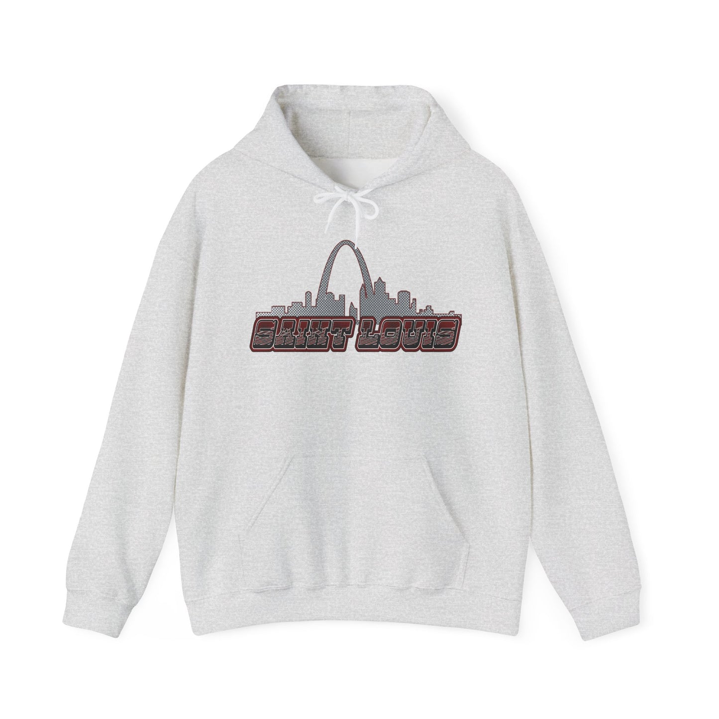 Saint Louis Graphic Hoodie - Unisex Sweatshirt Printify