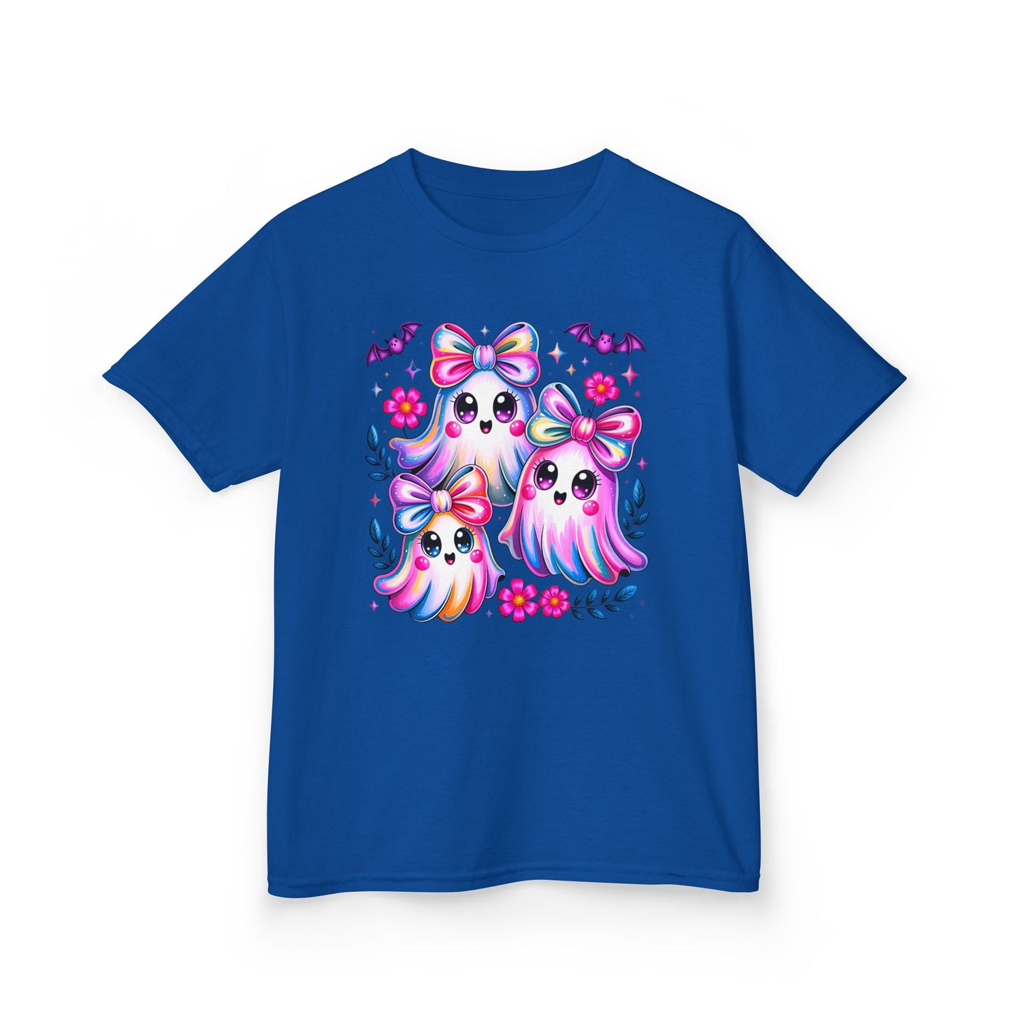 Kids Cute Colorful Ghost Tee