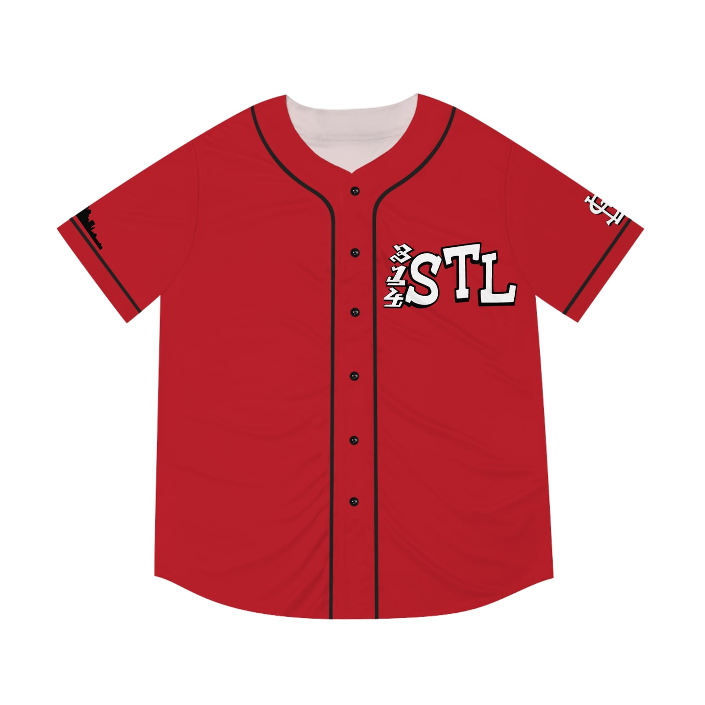 Men's Baseball Jersey with 314 STL Logo