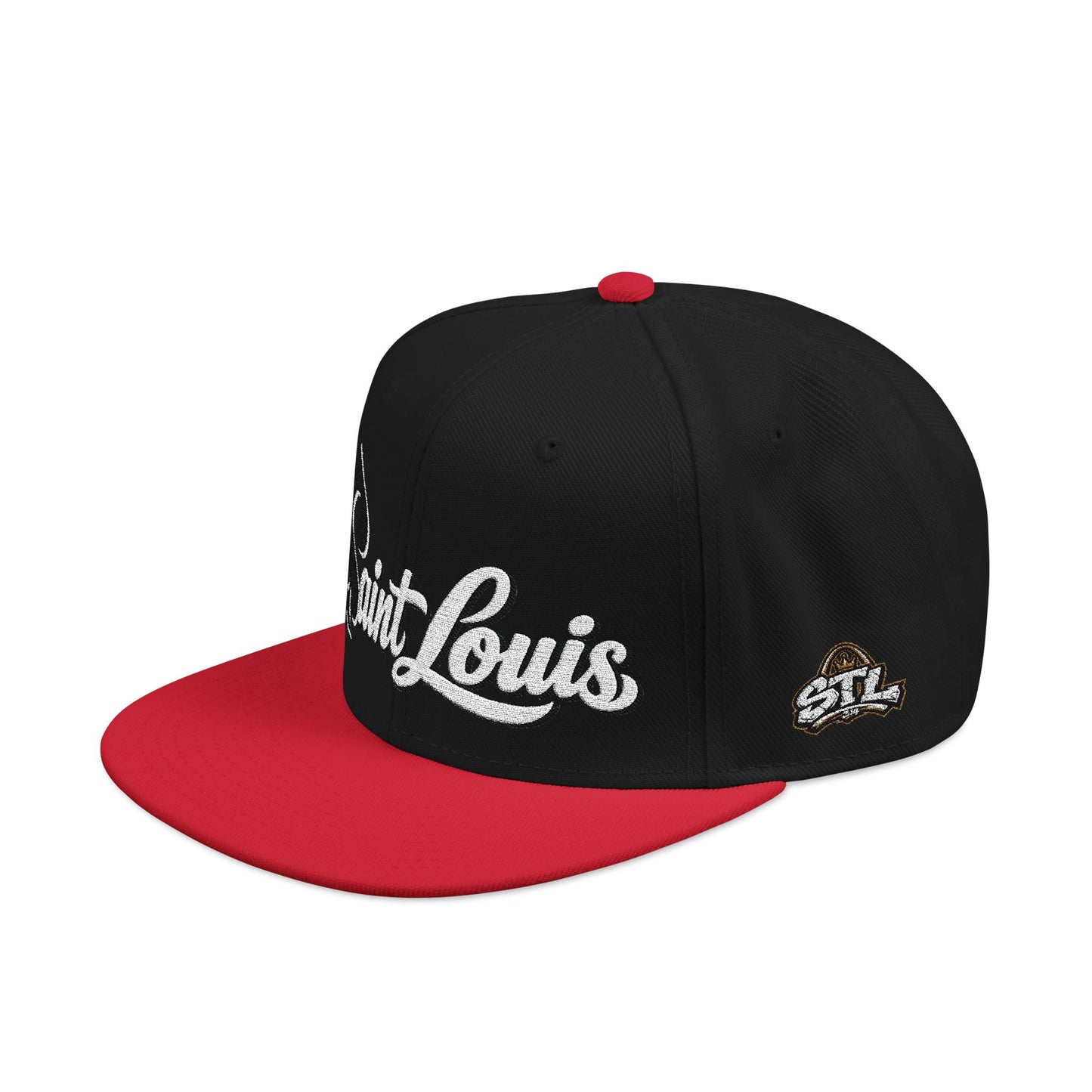 Embroidered 'Saint Louis' Snapback Hat