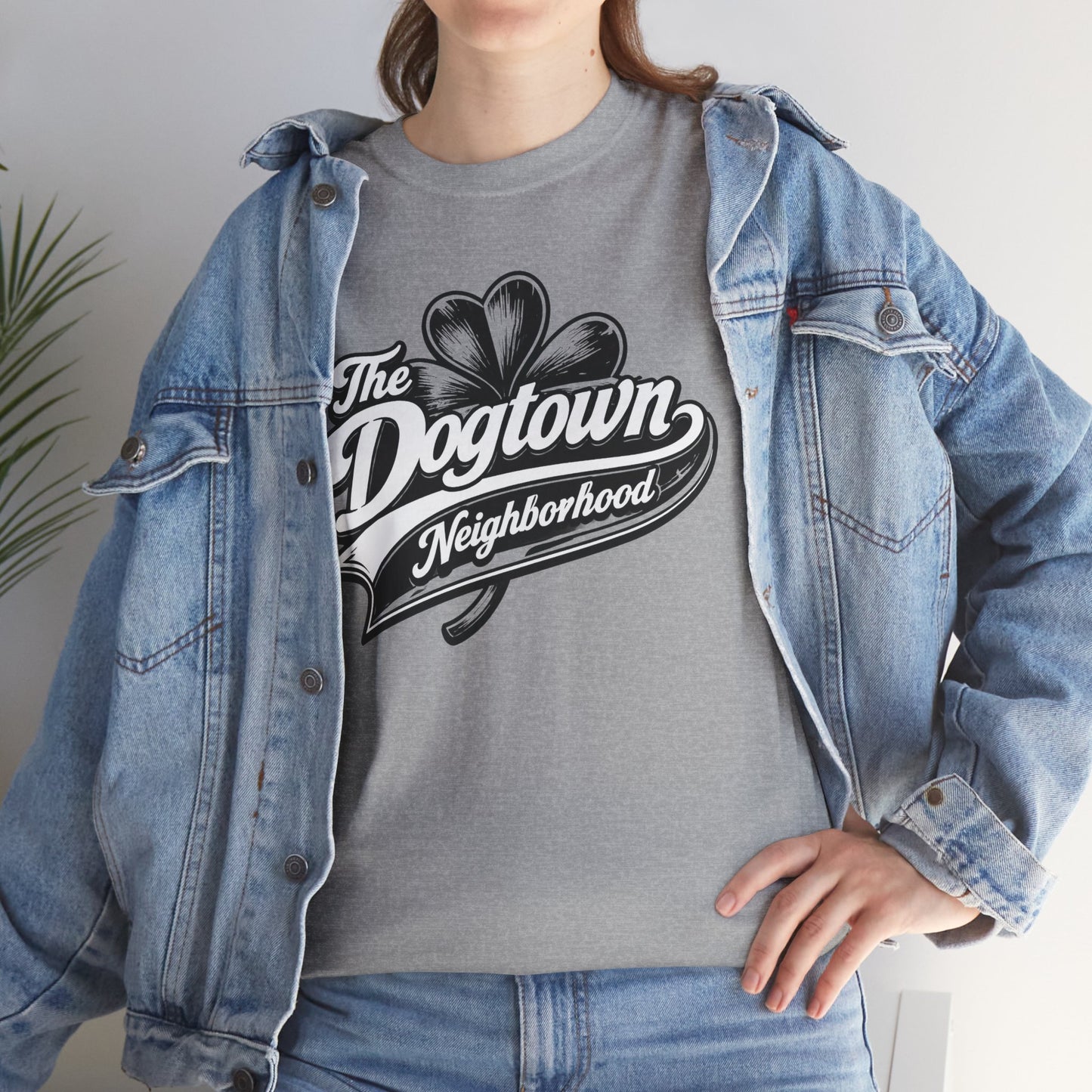 The Dogtown Neighborhood T‑Shirt  Retro Irish Neighborhood Tee