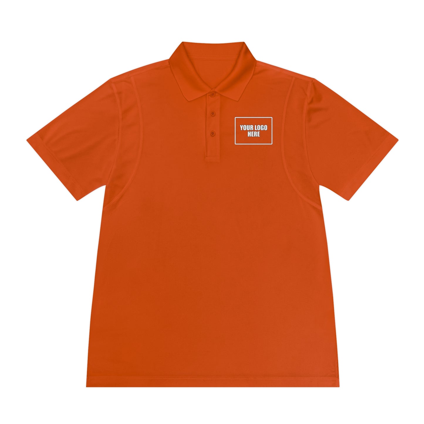 Customizable Sport Polo Work Shirt with Front Pocket Logo