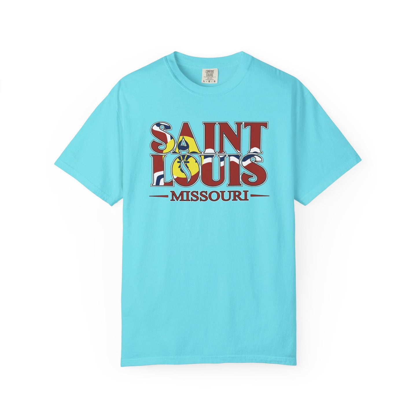 Saint Louis Missouri T-Shirt — Vintage St. Louis Flag Graphic Tee