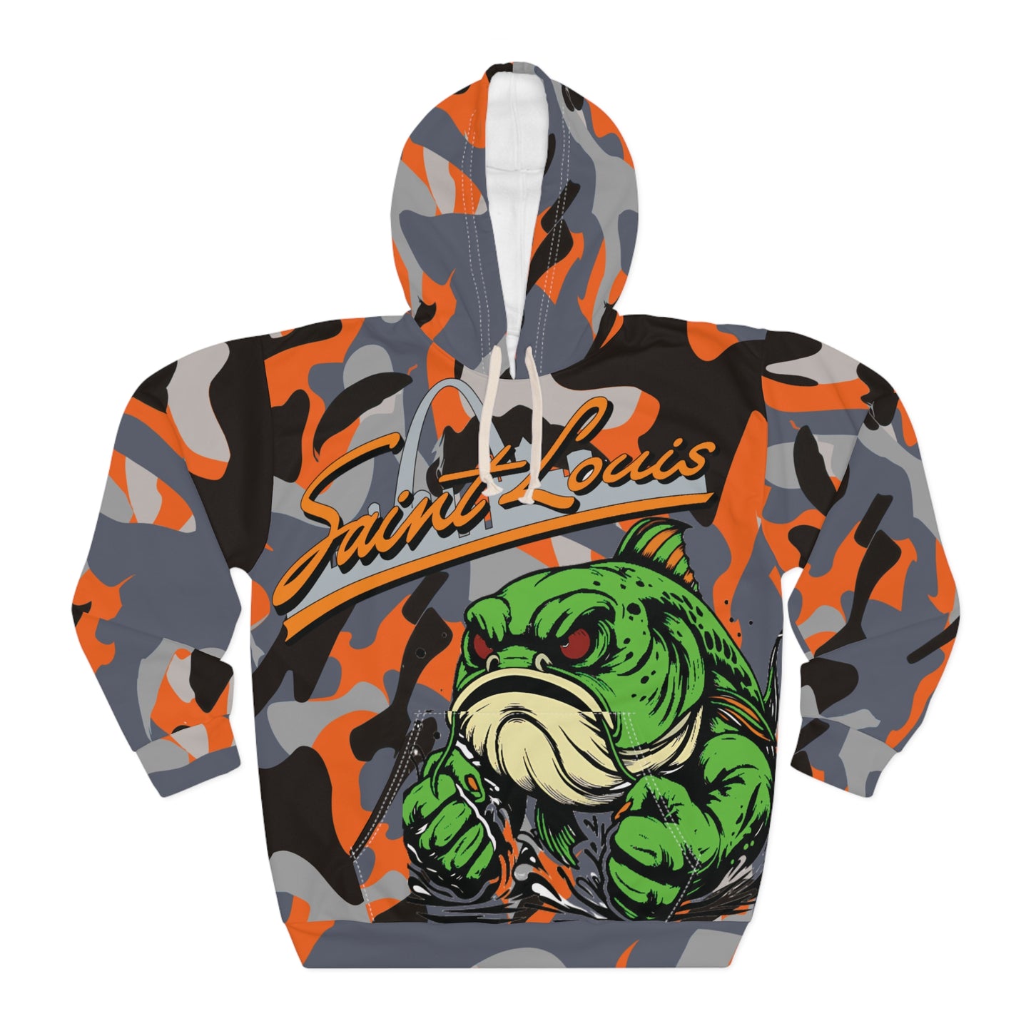 Saint Louis Catfish Camo Hoodie
