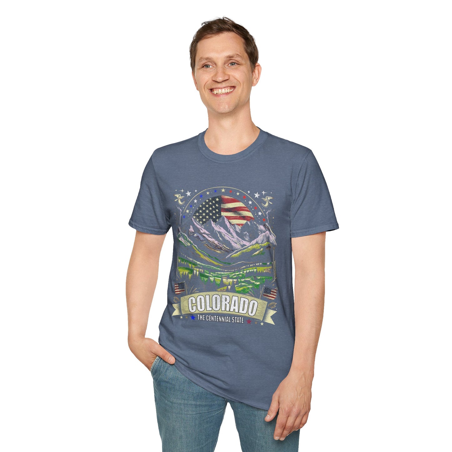 Colorado The Centennial State Graphic Tee