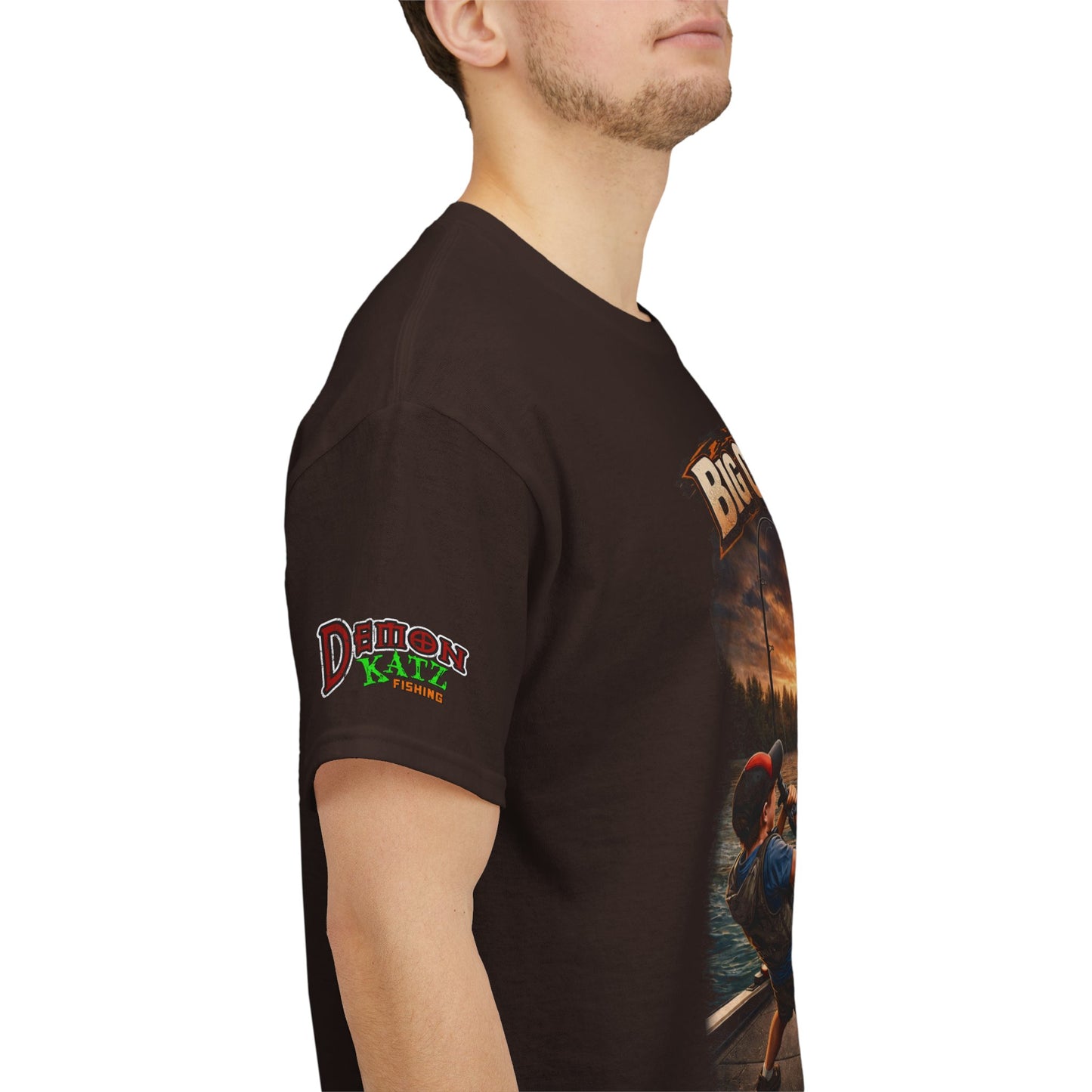 Big Chungus Fishing Tee — Funny Retro Fishing Graphic T‑Shirt