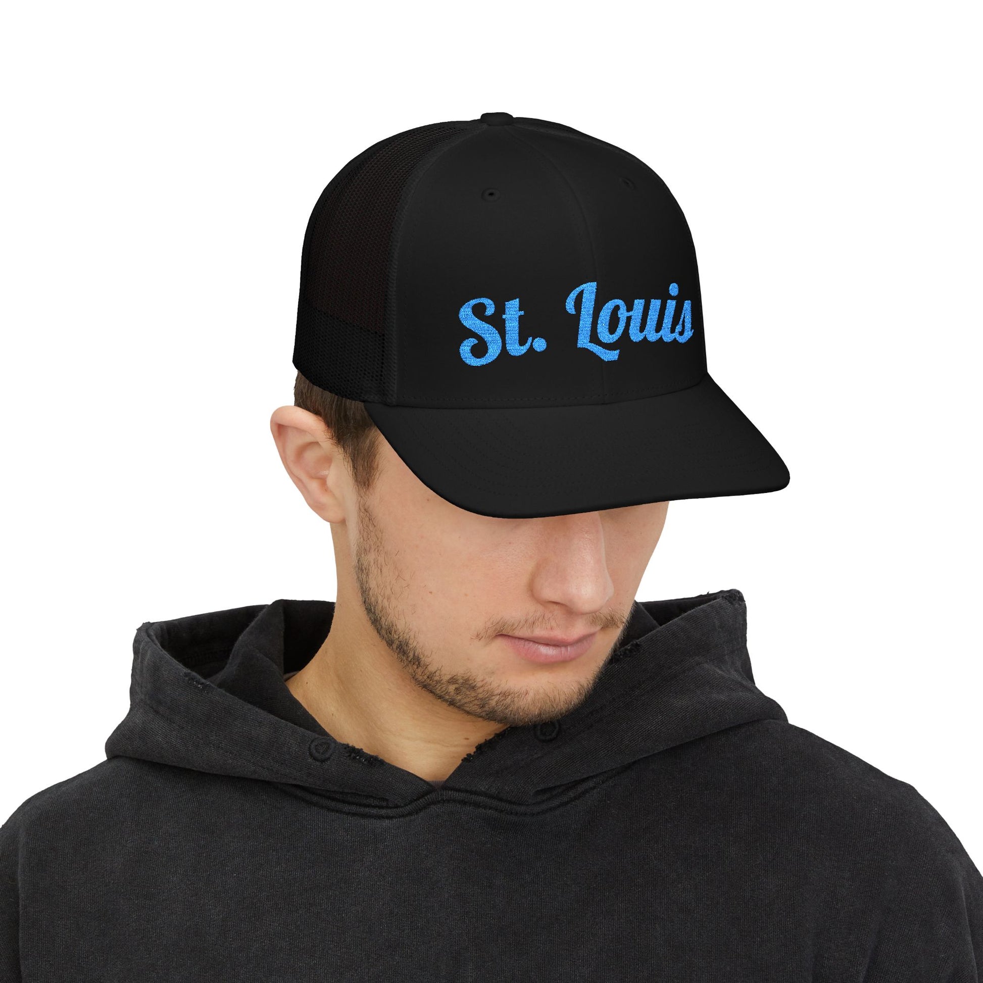 Snapback Trucker Cap- Saint Louis theme Printify
