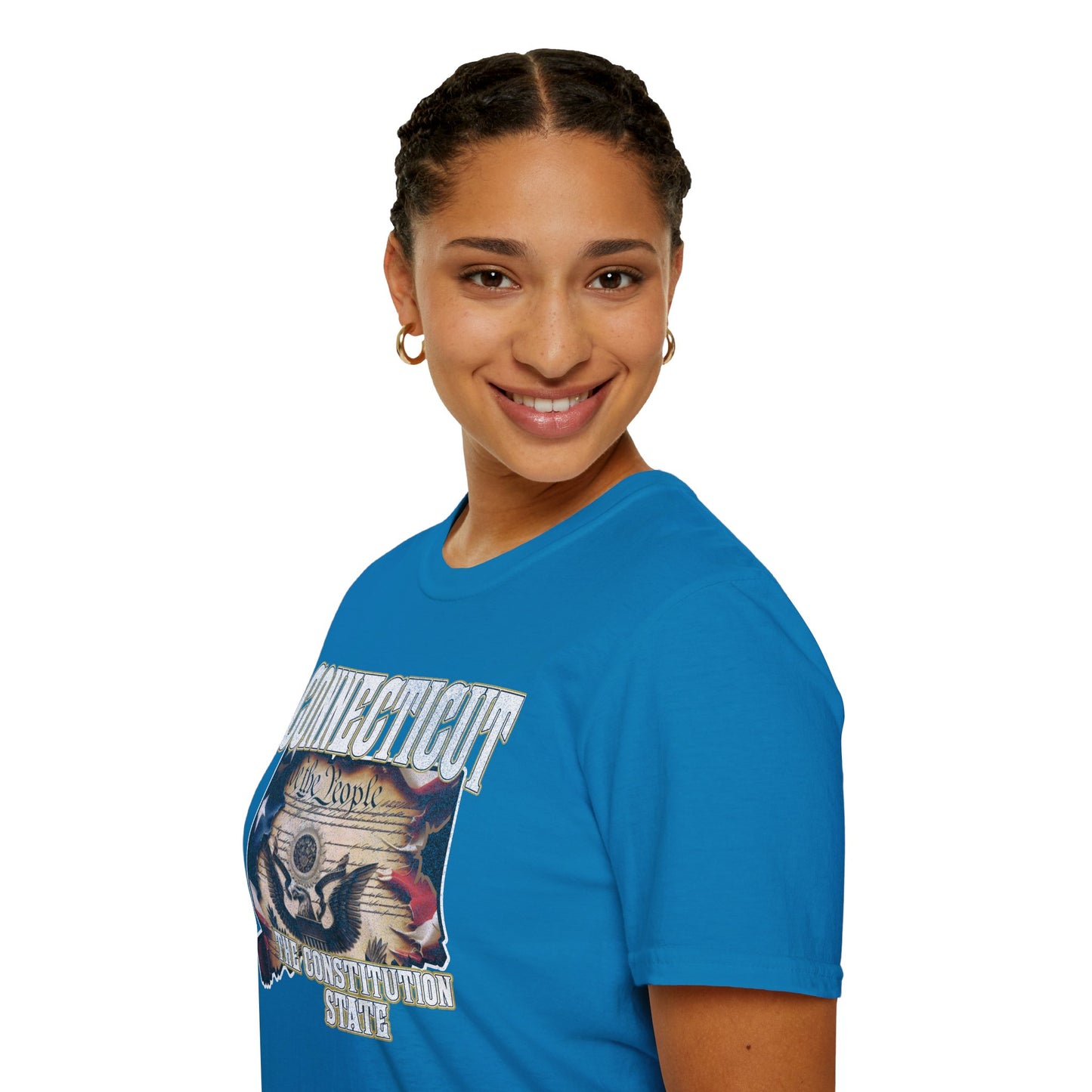 Connecticut The Constitution State Unisex Soft style T-Shirt