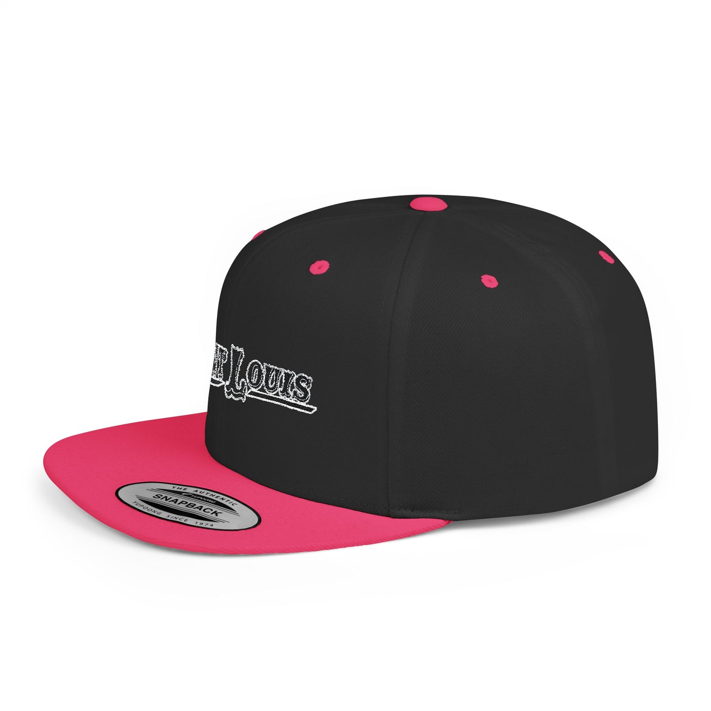 Flat Bill Snapback - Saint Louis Ball Cap Printify
