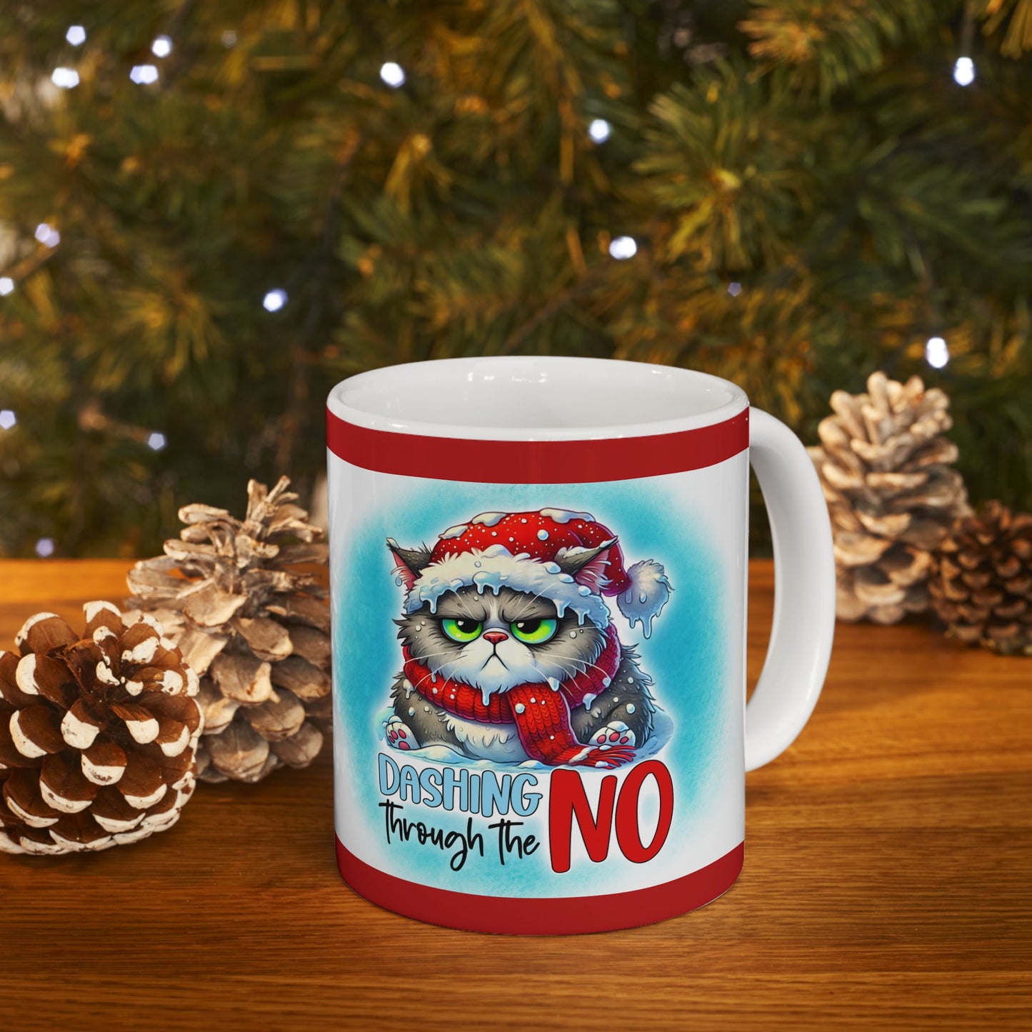 Christmas Cat Mug