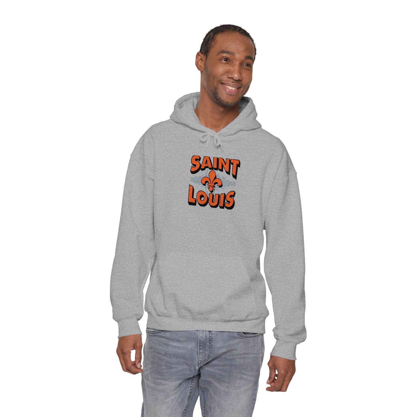 Saint Louis City Skyline Embroidered Hoodie