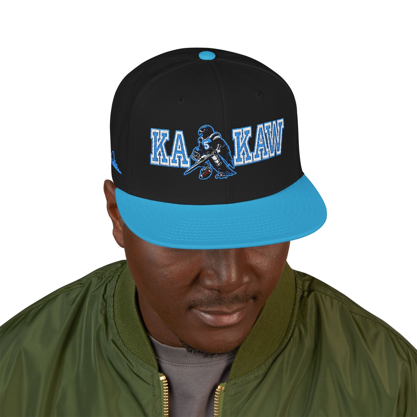 KA-KAW Embroidered Snapback Hat — St. Louis Battlehawks Ball Cap