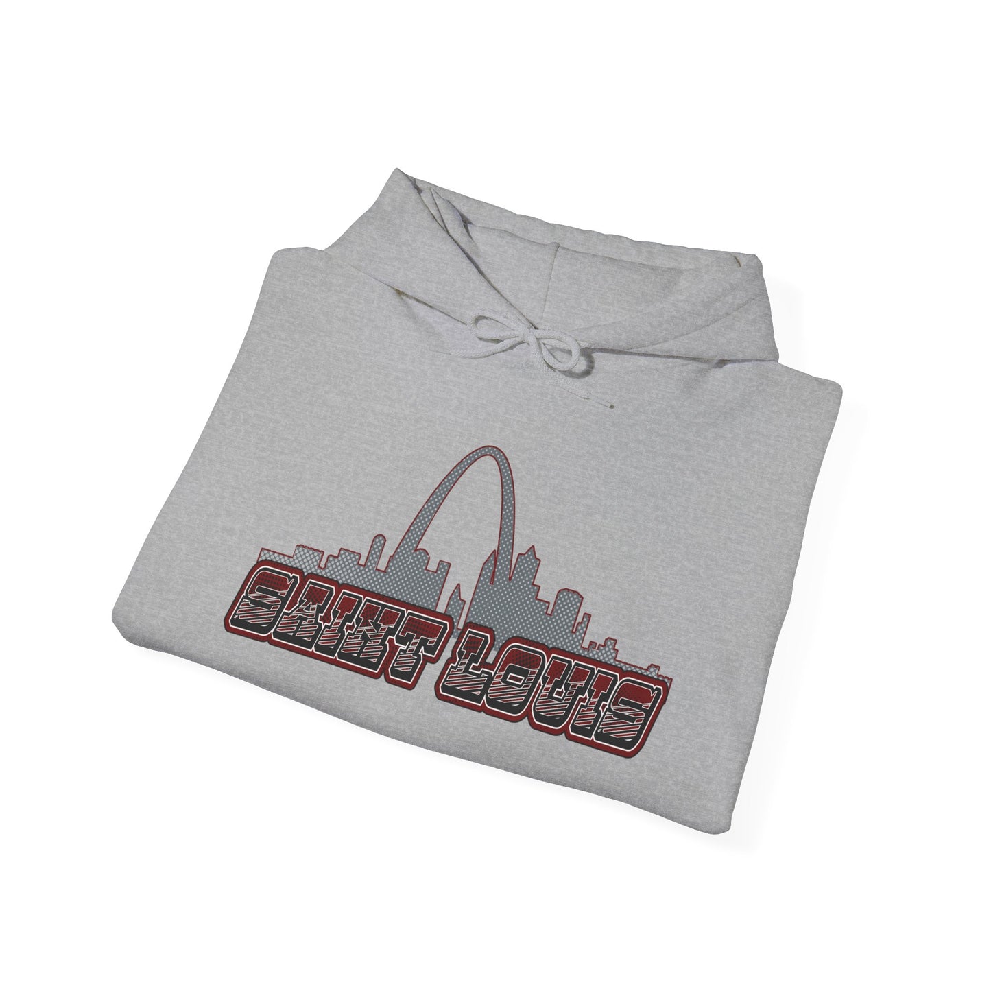 Saint Louis Graphic Hoodie - Unisex Sweatshirt Printify