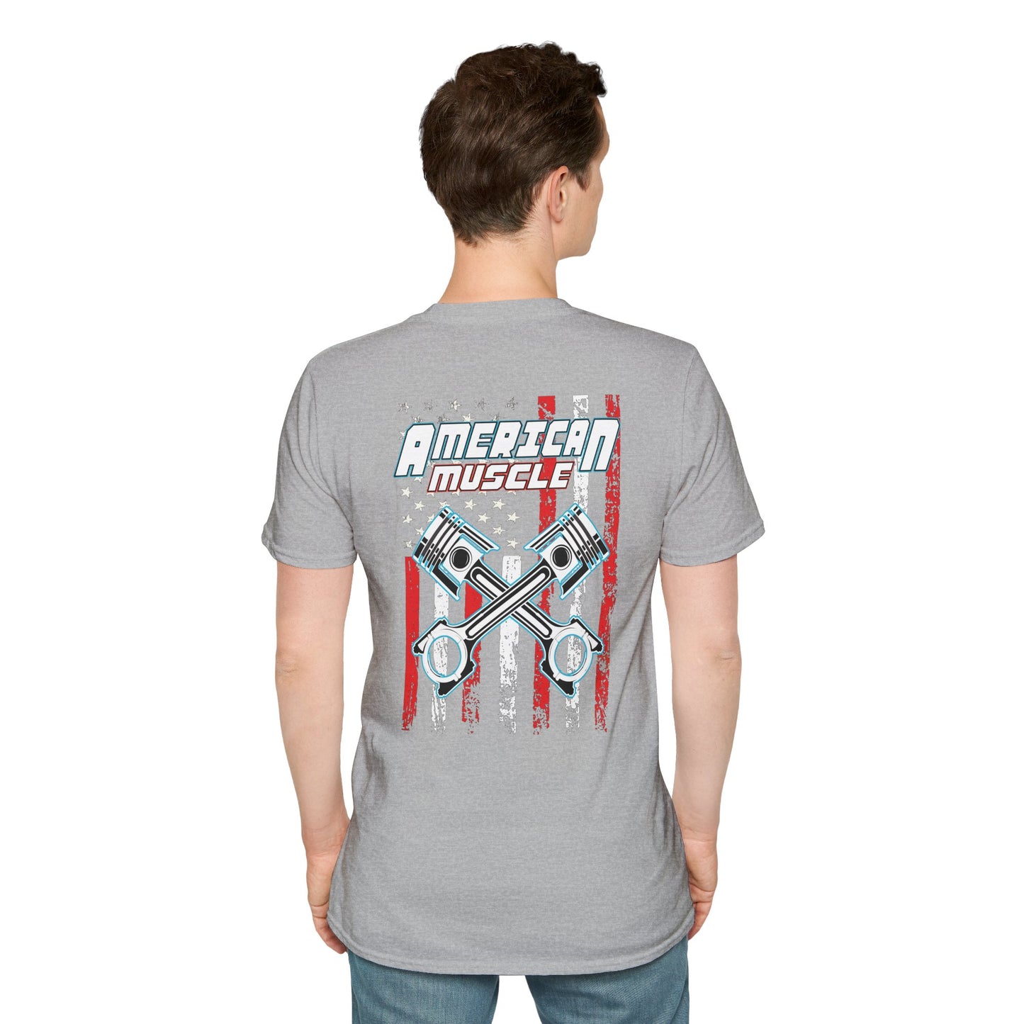 American Muscle Graphic T-Shirt