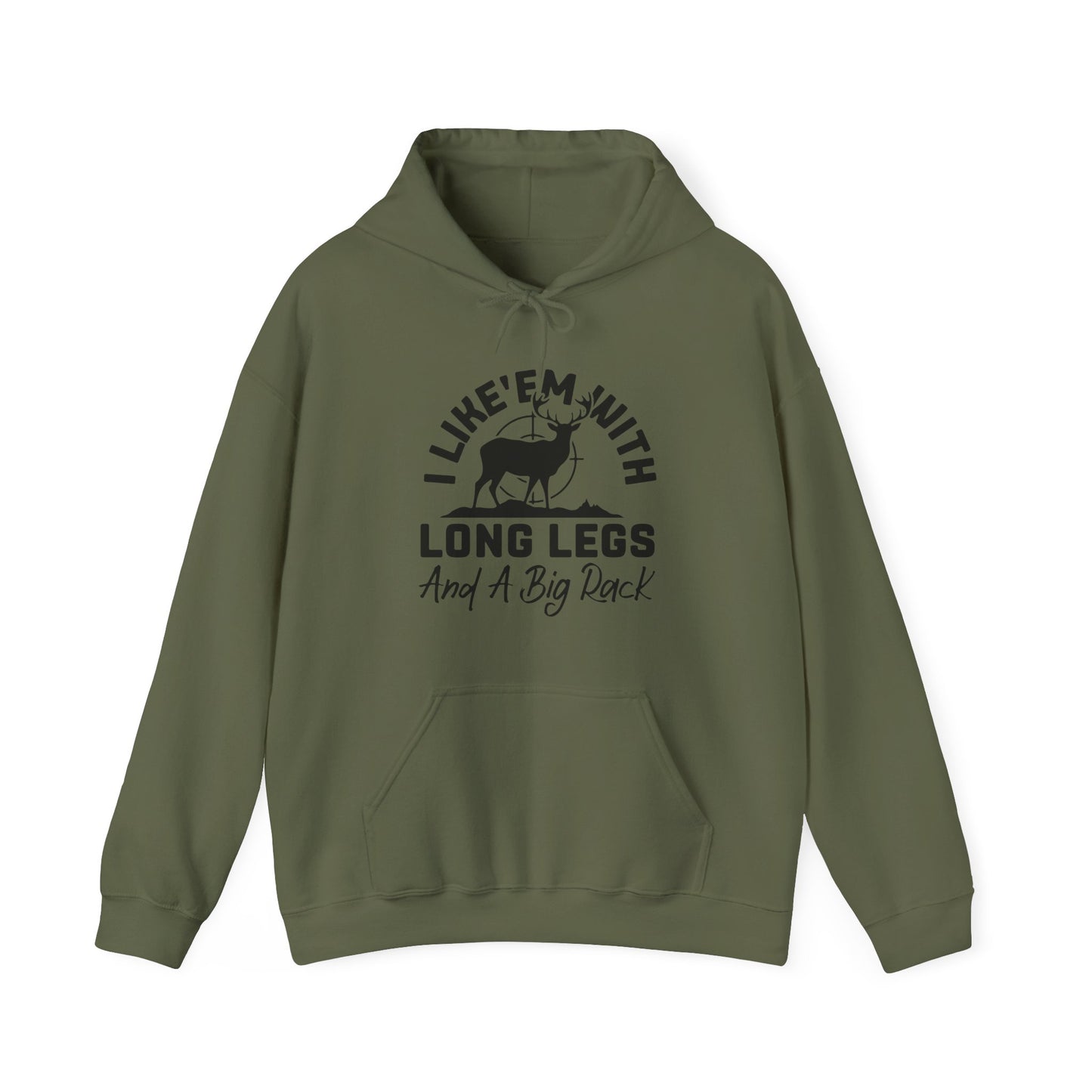 Hunting Graphic Hoodie Printify