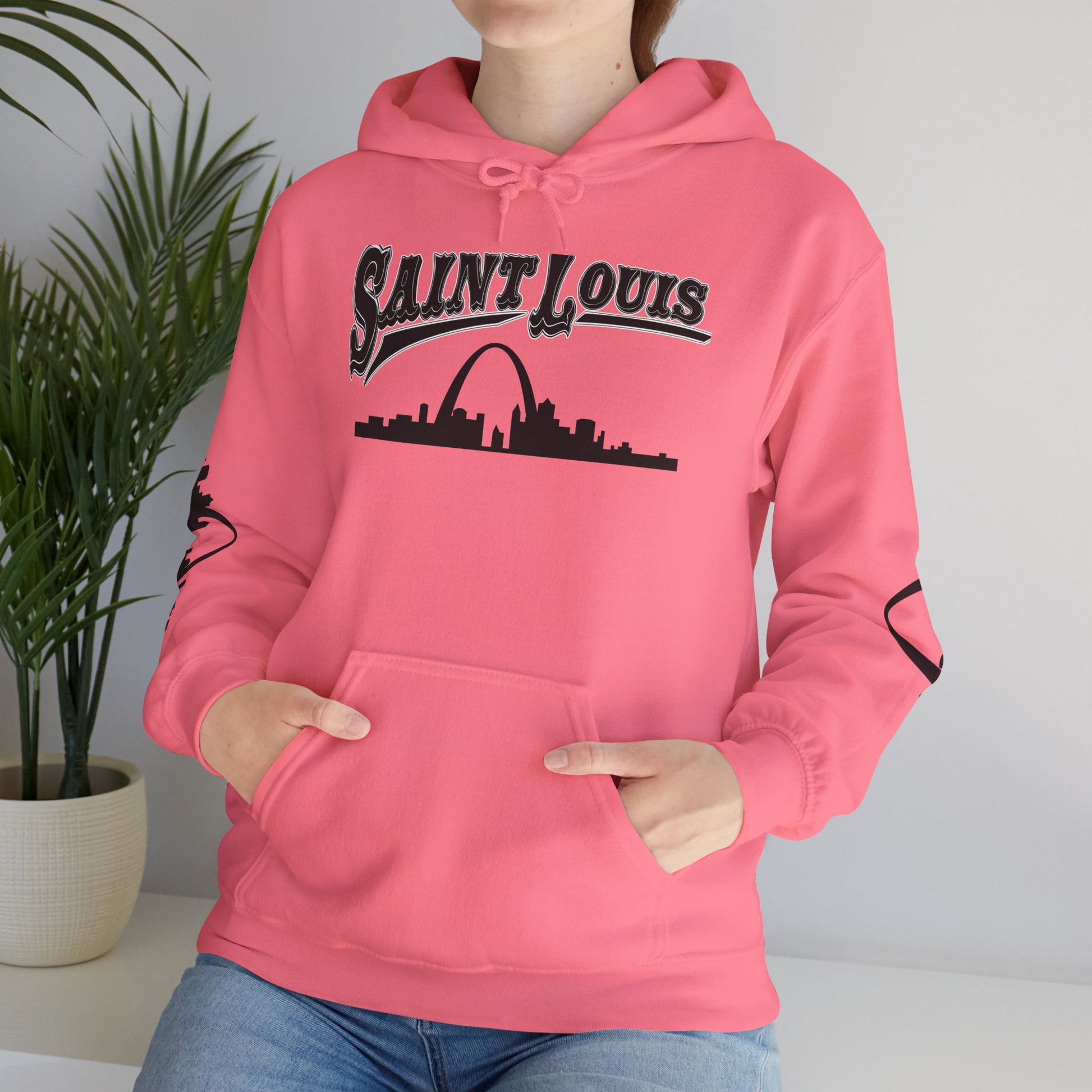Saint Louis Skyline Hoodie - Unisex Heavy Blend™ Printify