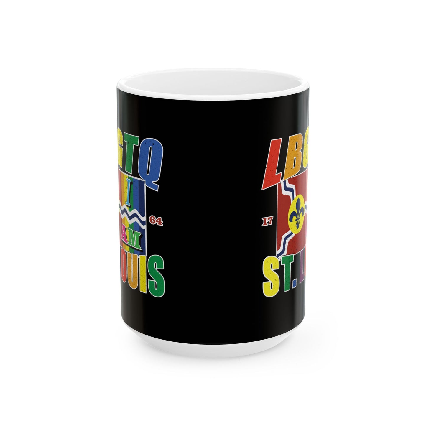 Ceramic Mug - Saint Louis LBGTQ Design