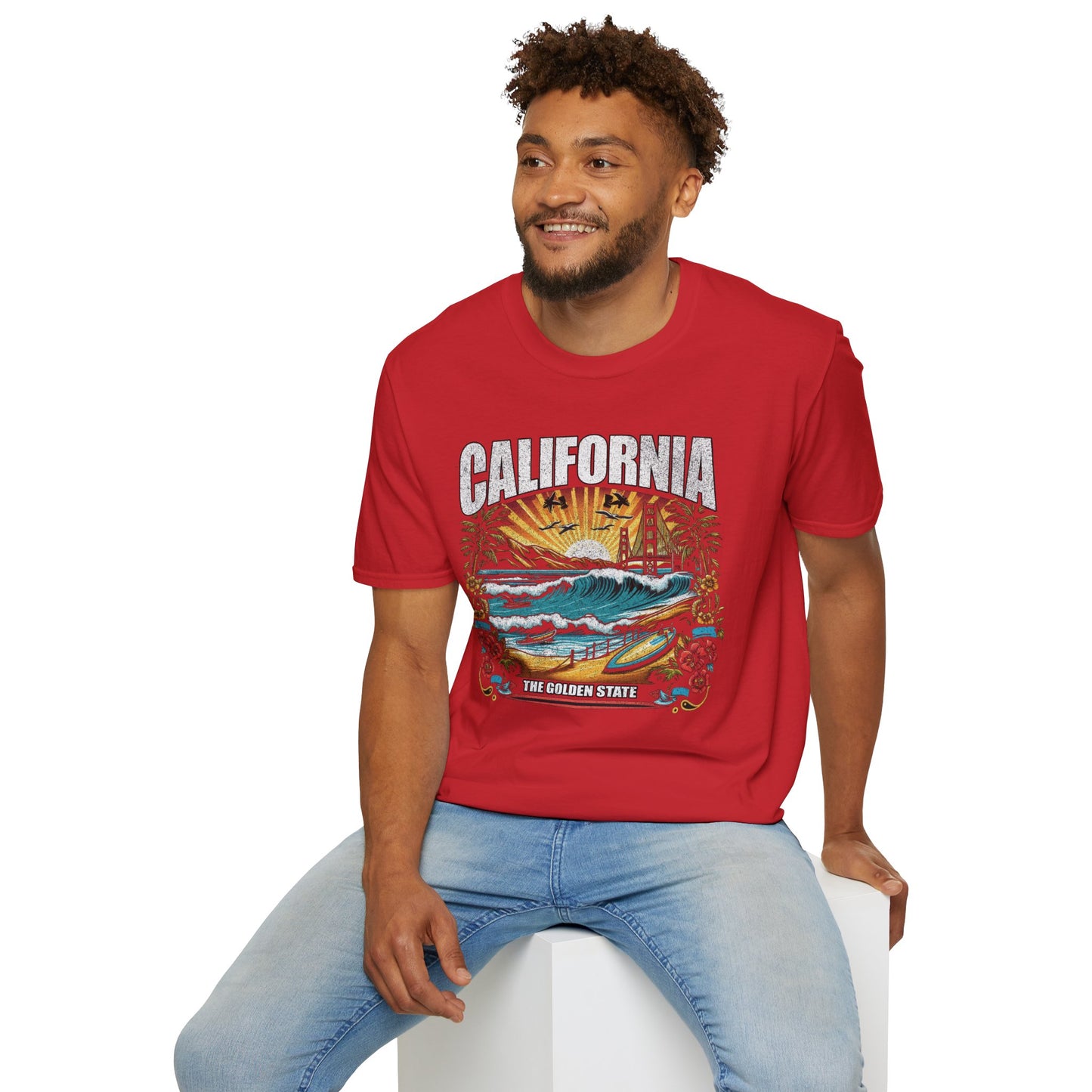 California The Golden State Graphic Tee