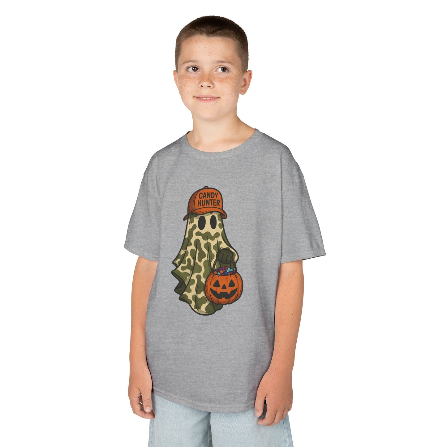 Kids Tee - Camo Ghost Graphic